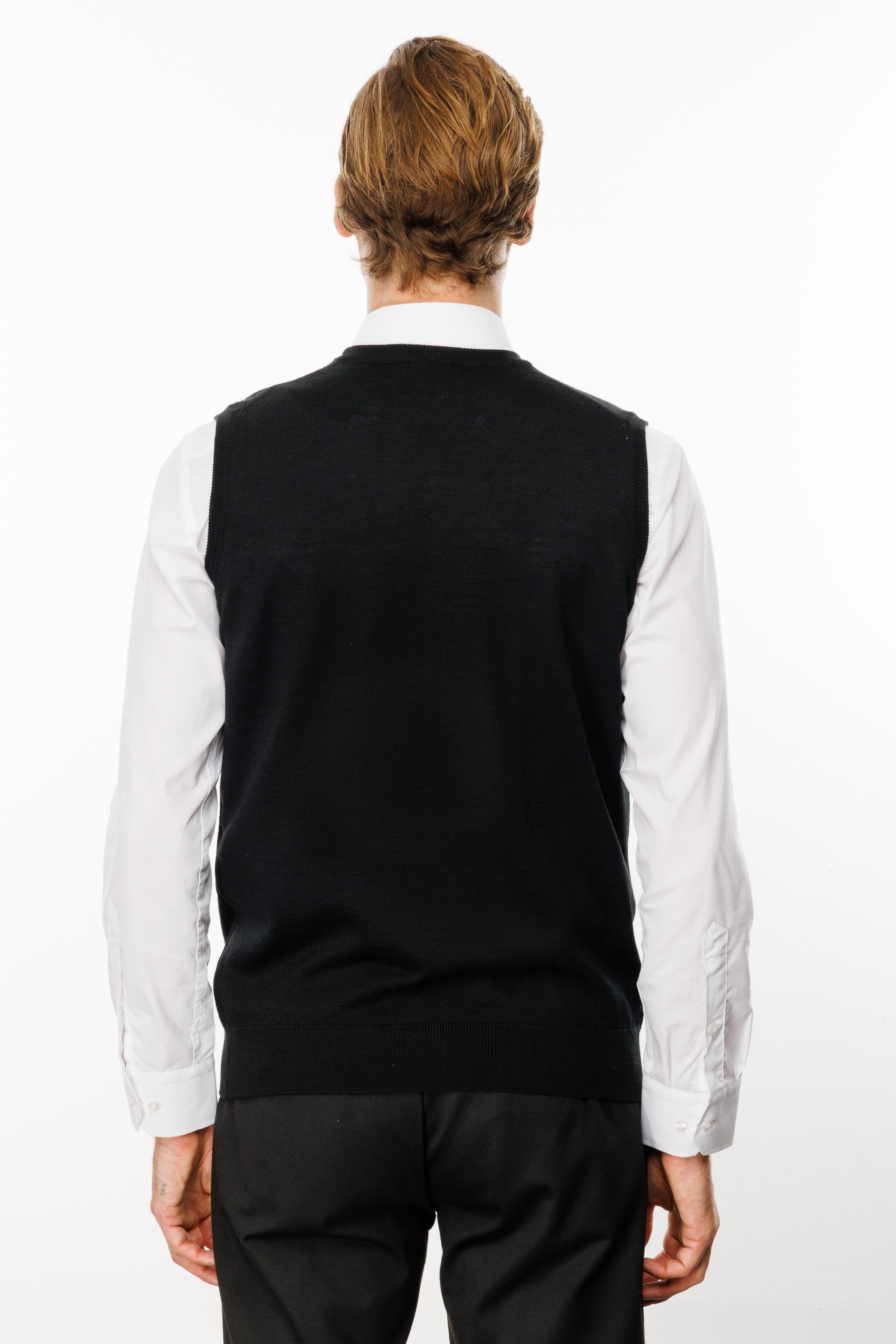 21600Мужской трикотаж Свитер Черный