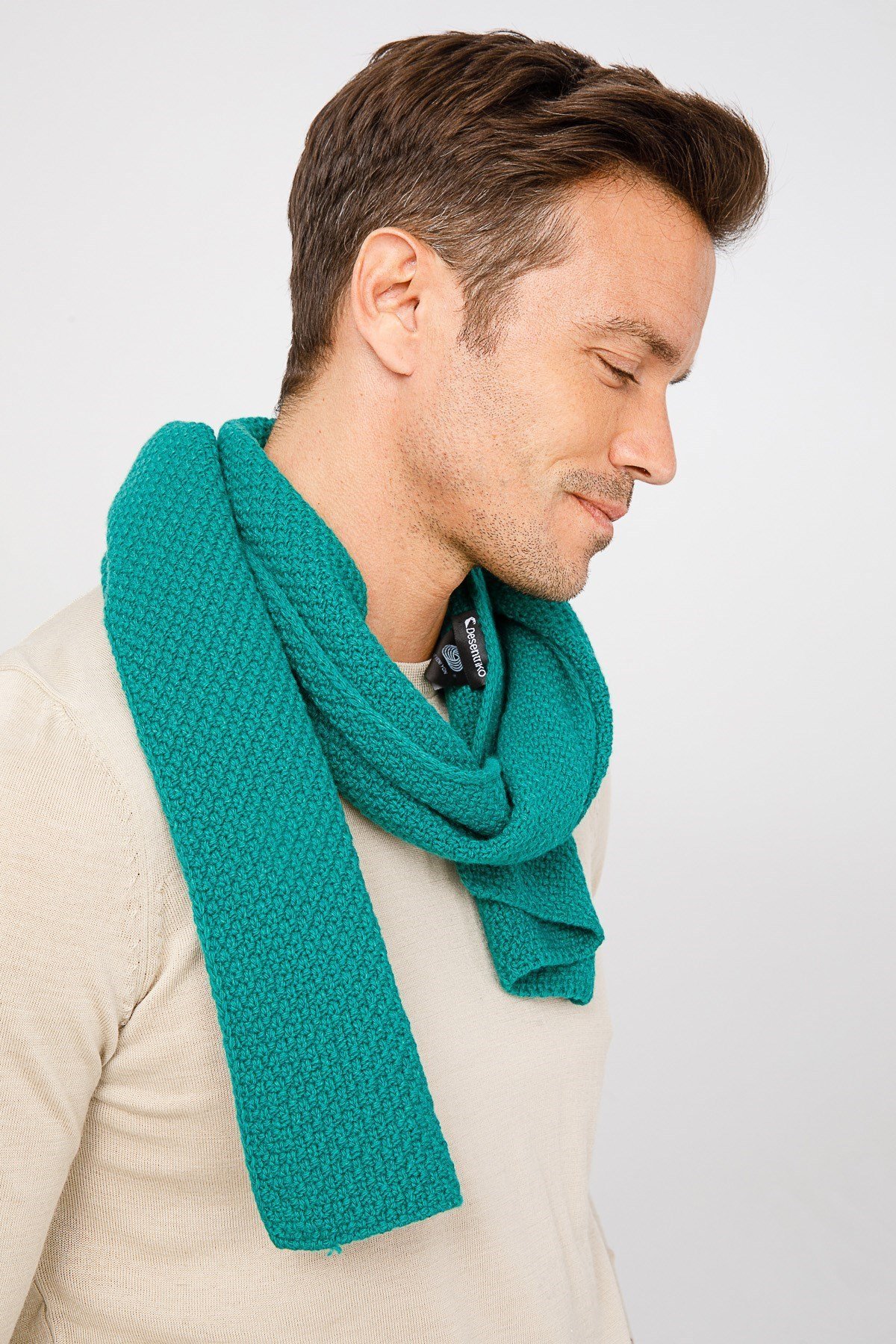 22541Erkek Yün Kaşkol Ö.Başı