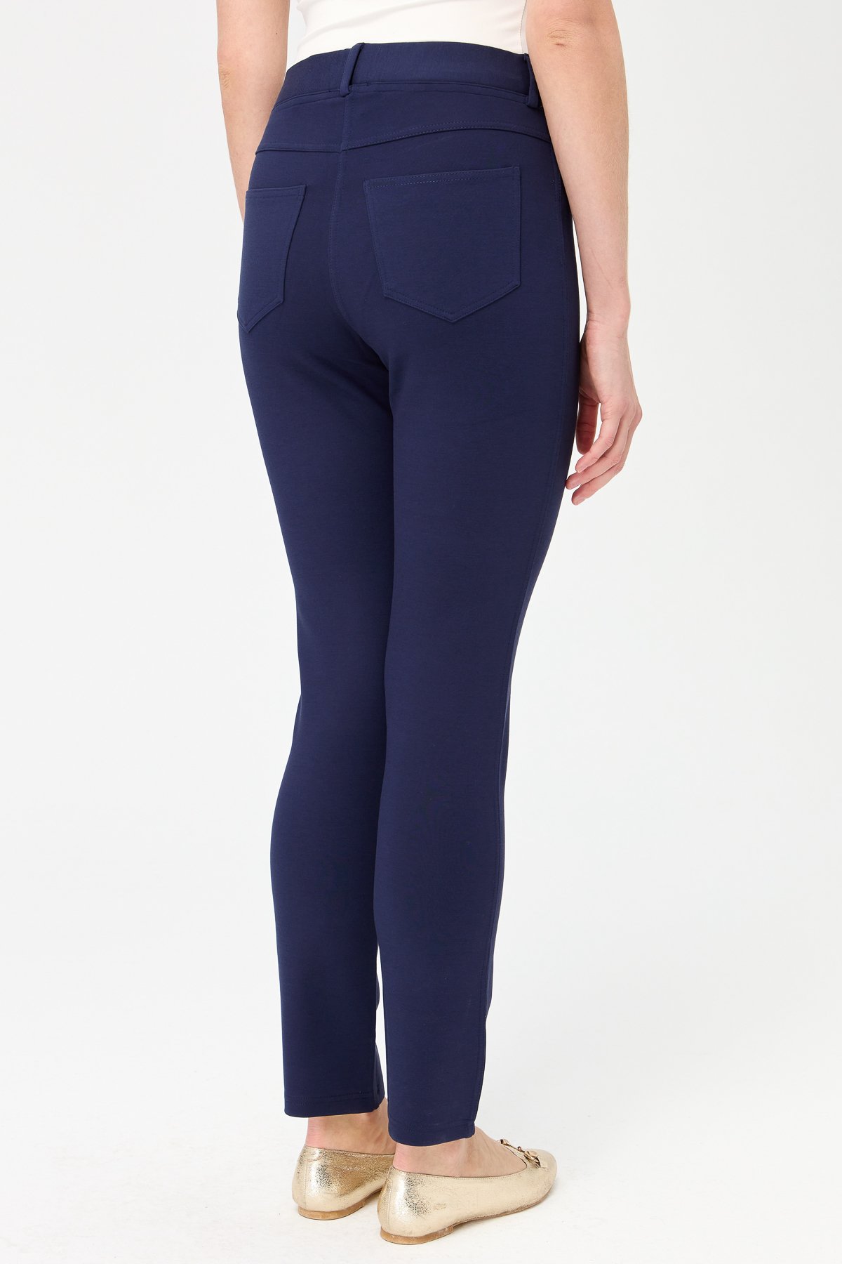 KMKPT002Kadın 5 Cepli Tayt Pantolon Lacivert