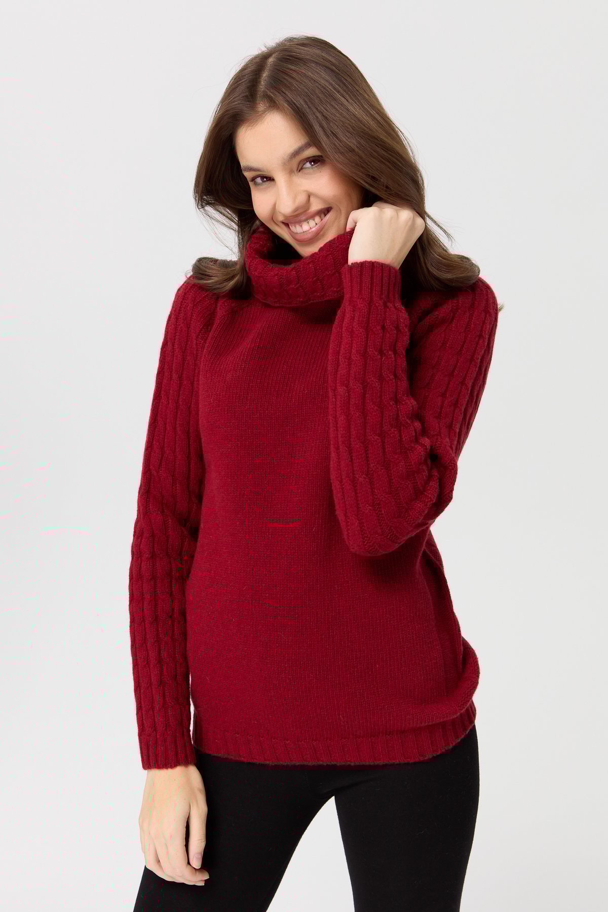 23202Женский шерстяной свитер