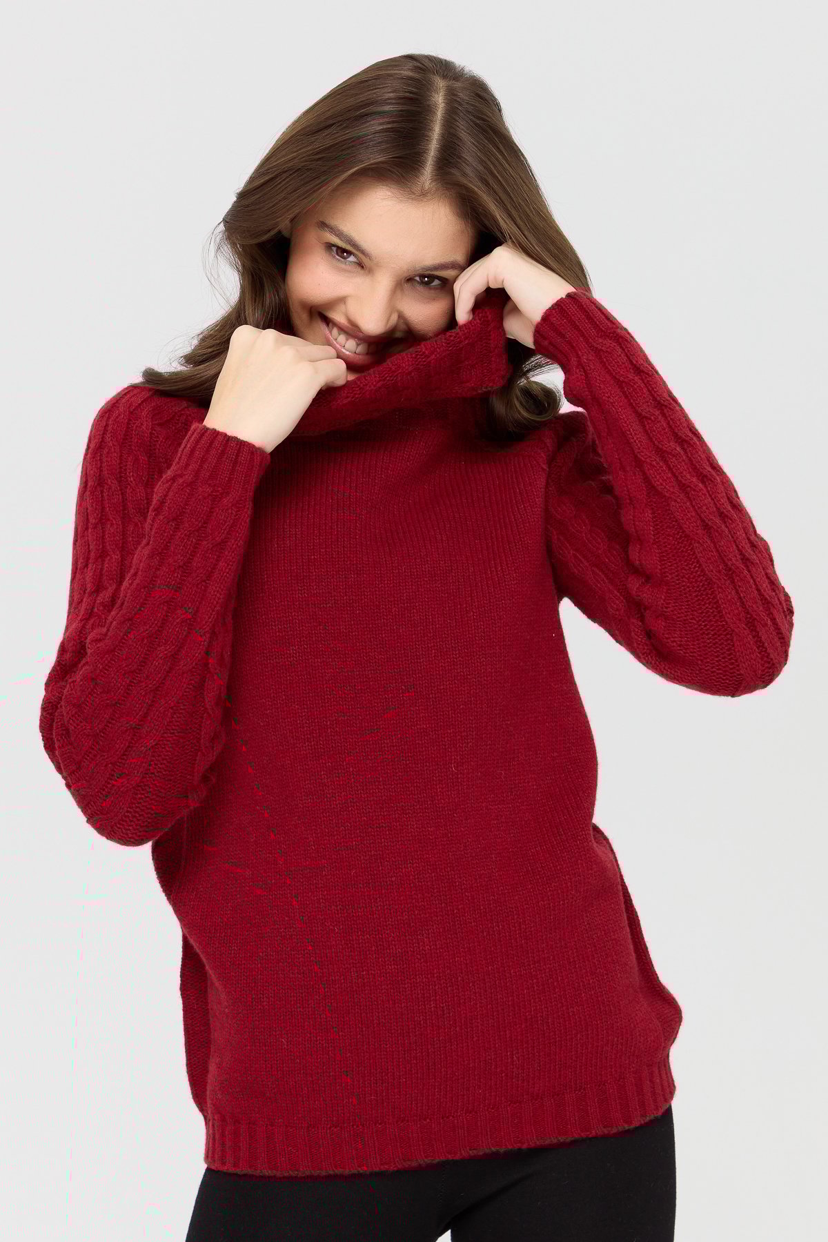 23202Женский шерстяной свитер