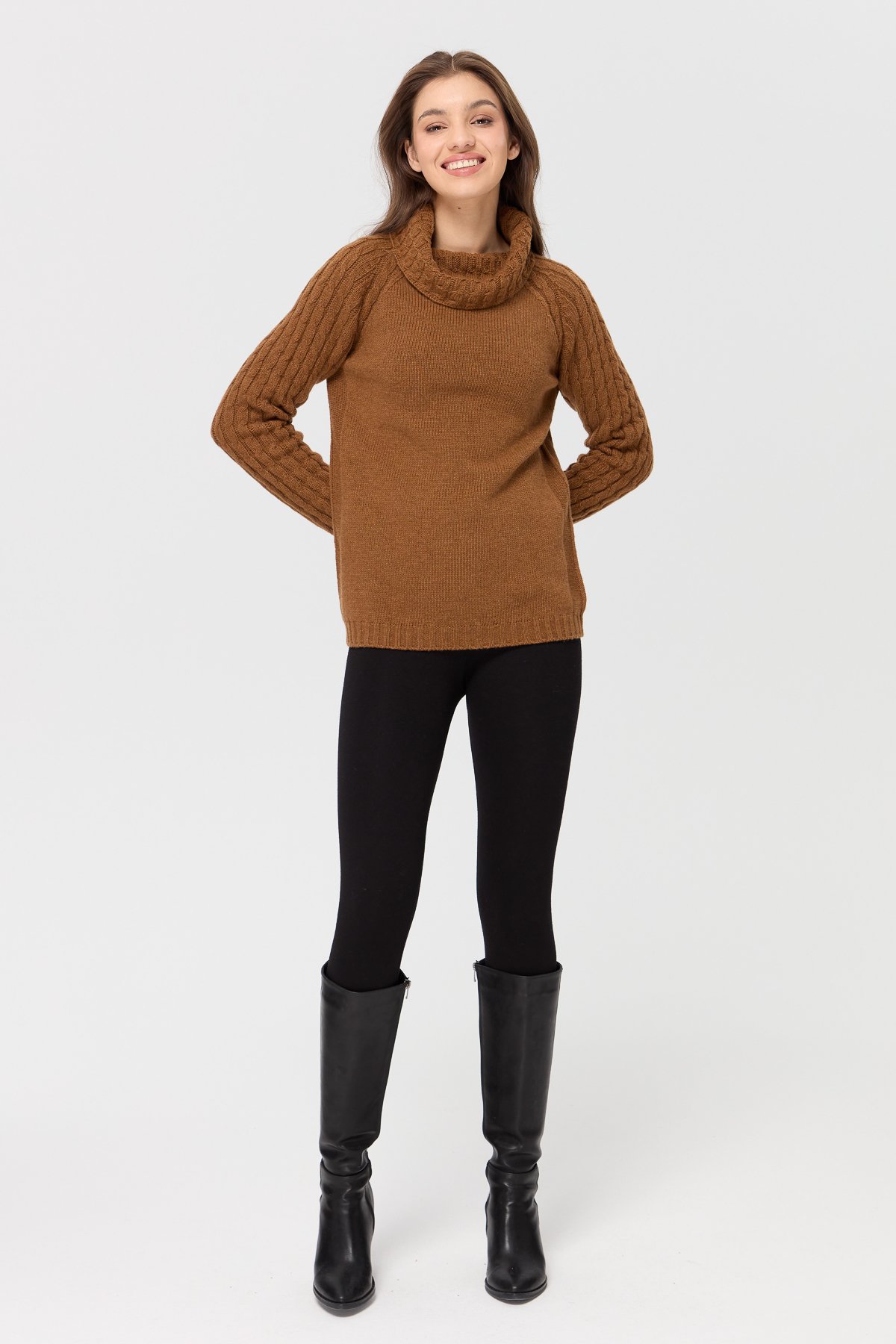 23202Женский шерстяной свитер