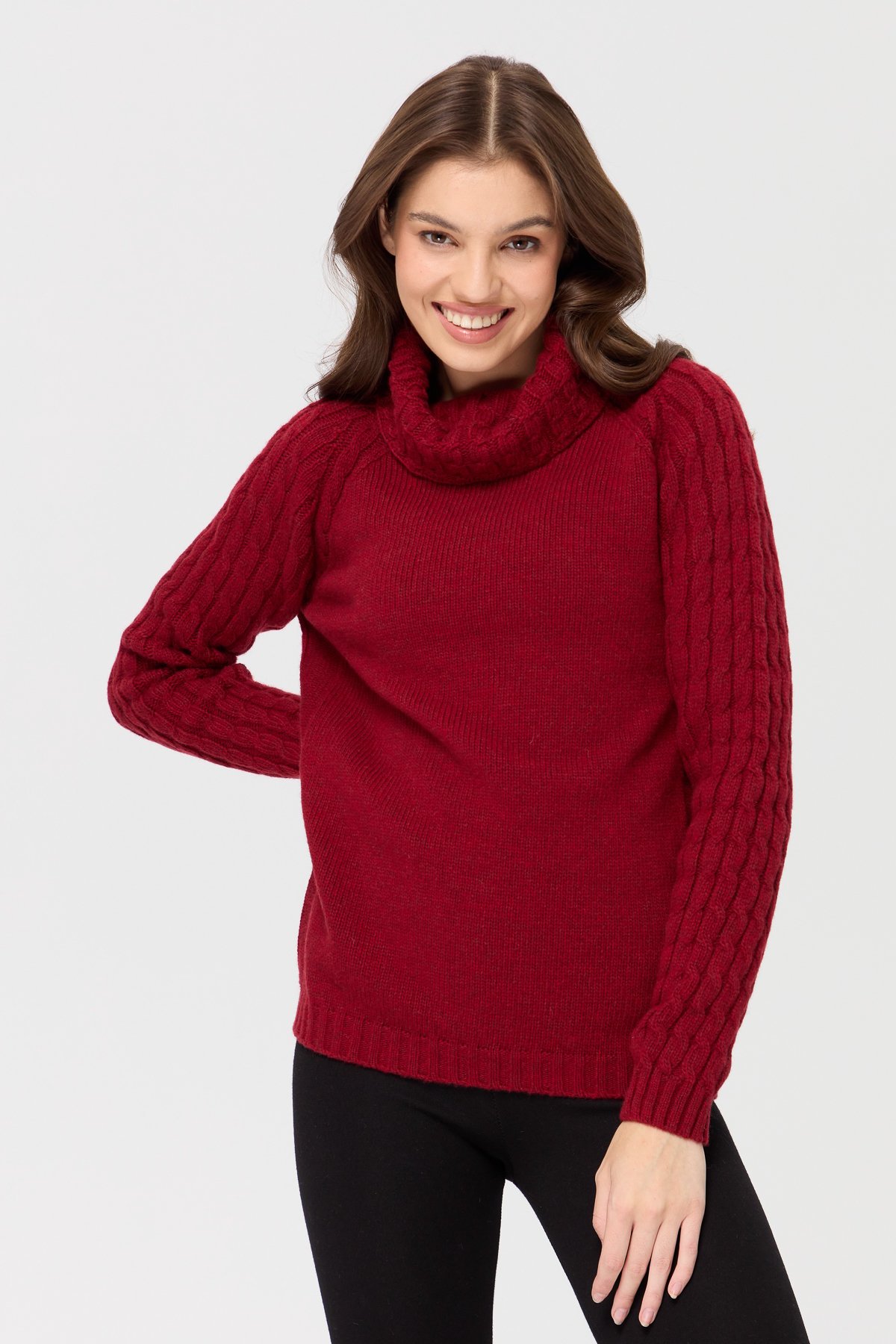 23202Женский шерстяной свитер