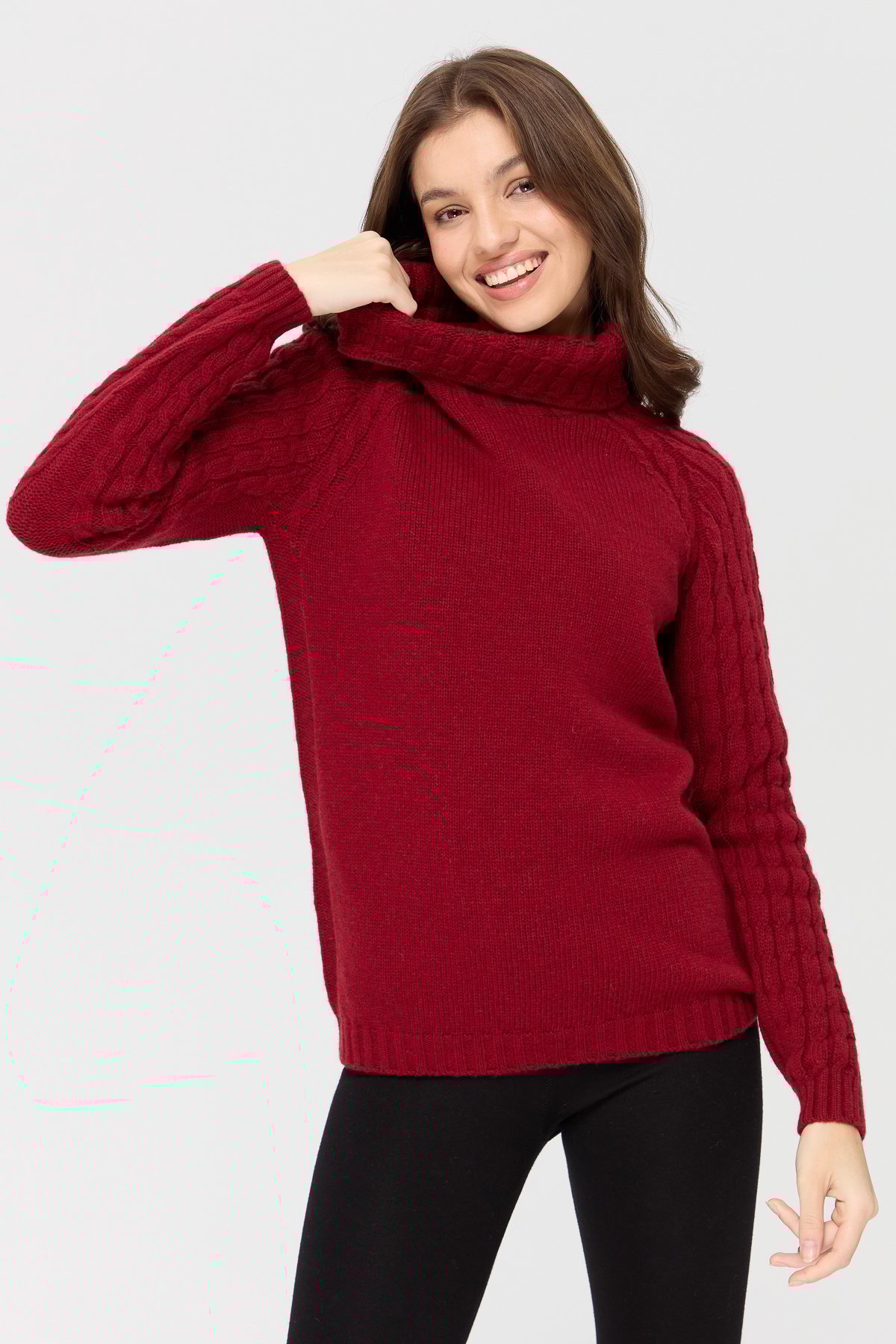 23202Женский шерстяной свитер