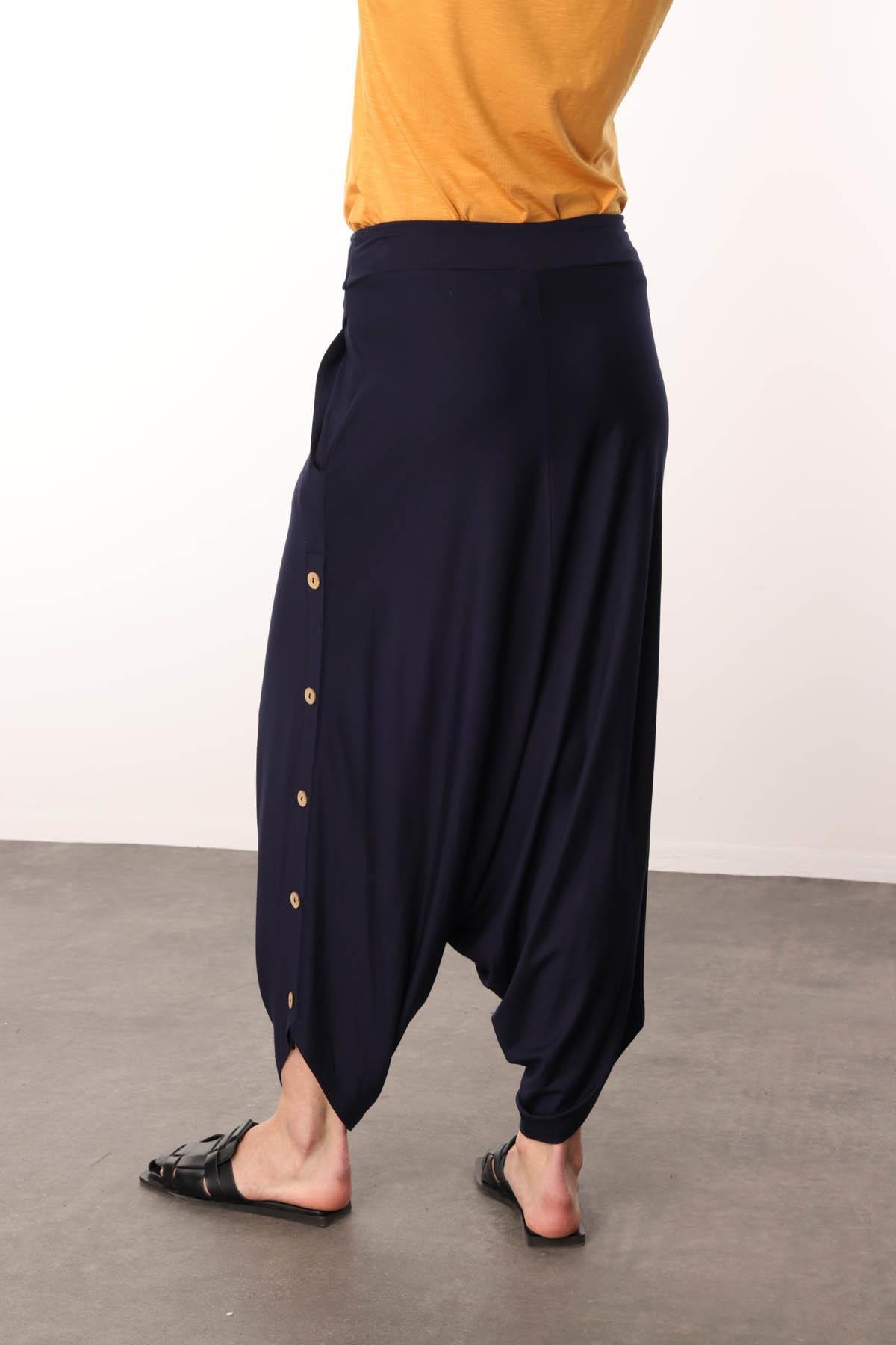 20734Женские брюки ТЕМНО-СИНИЙ