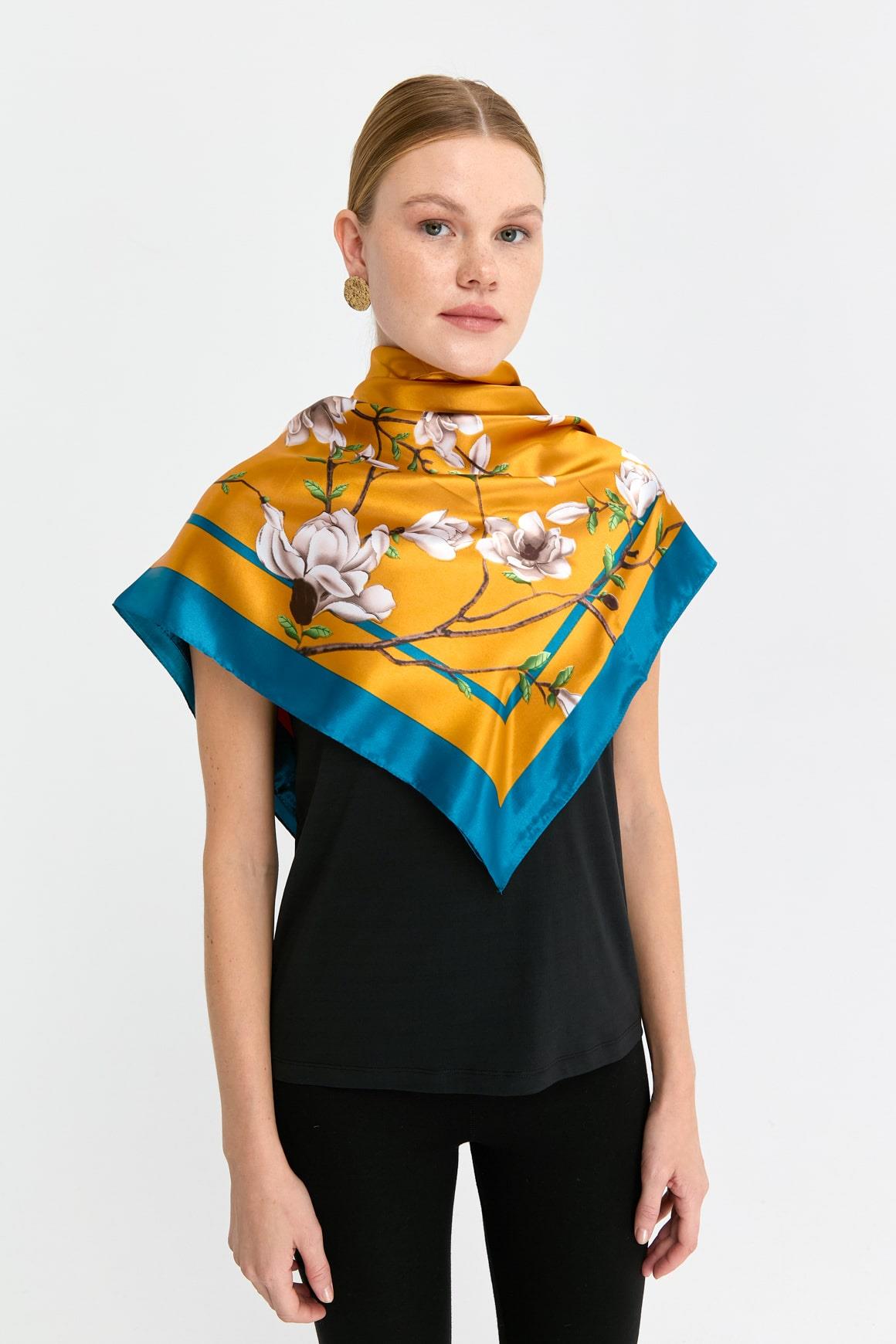 123Özel Tasarım İpek Eşarp 02