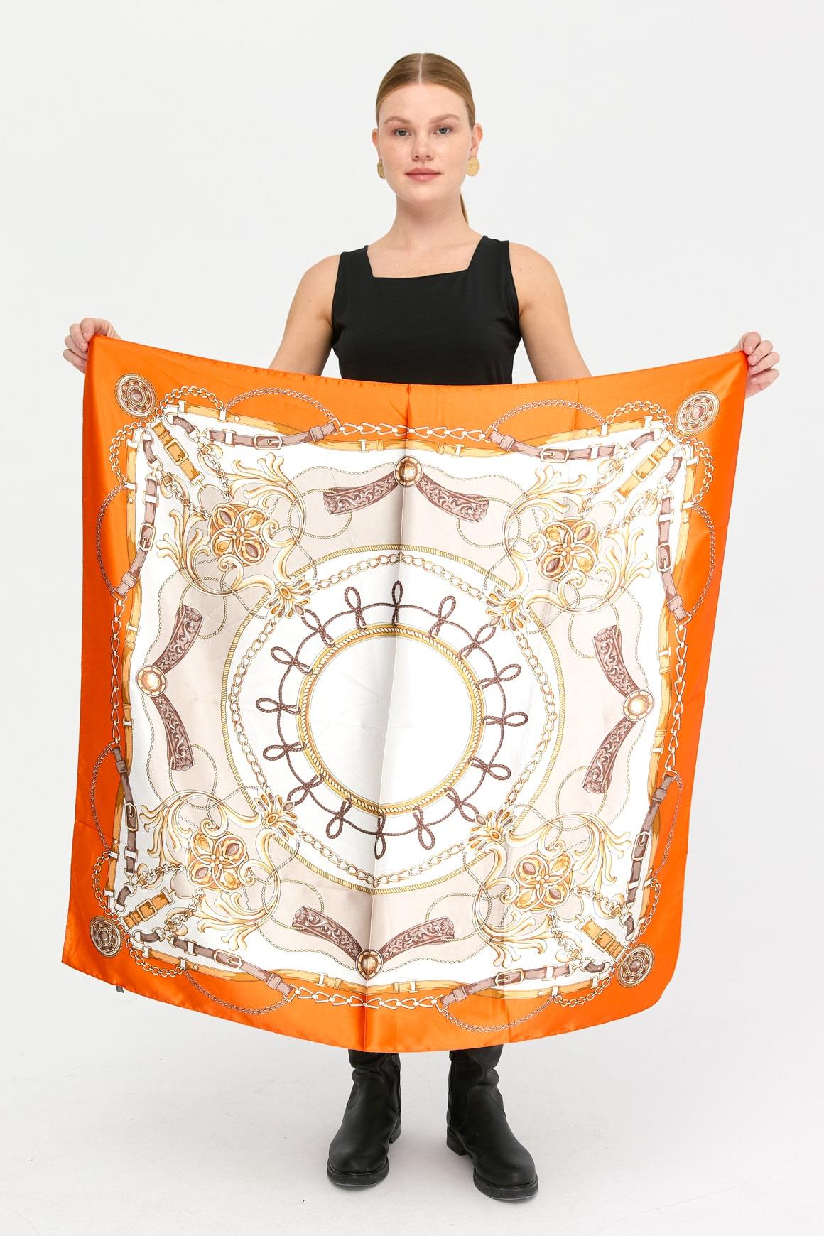 123Özel Tasarım İpek Eşarp 04