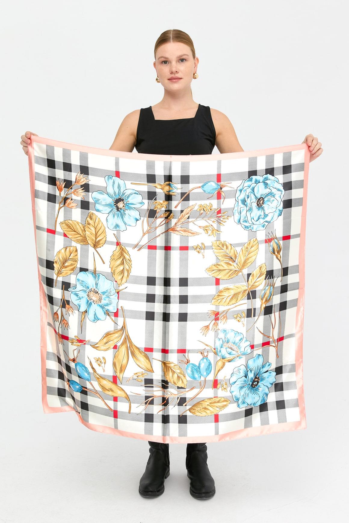 123Özel Tasarım İpek Eşarp 08