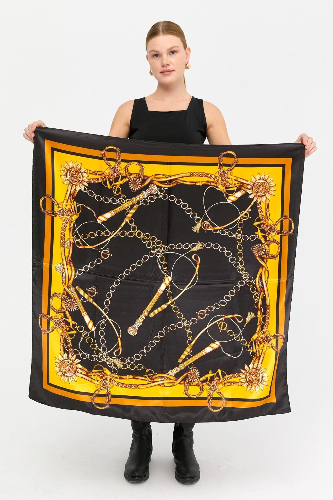 123Özel Tasarım İpek Eşarp 09