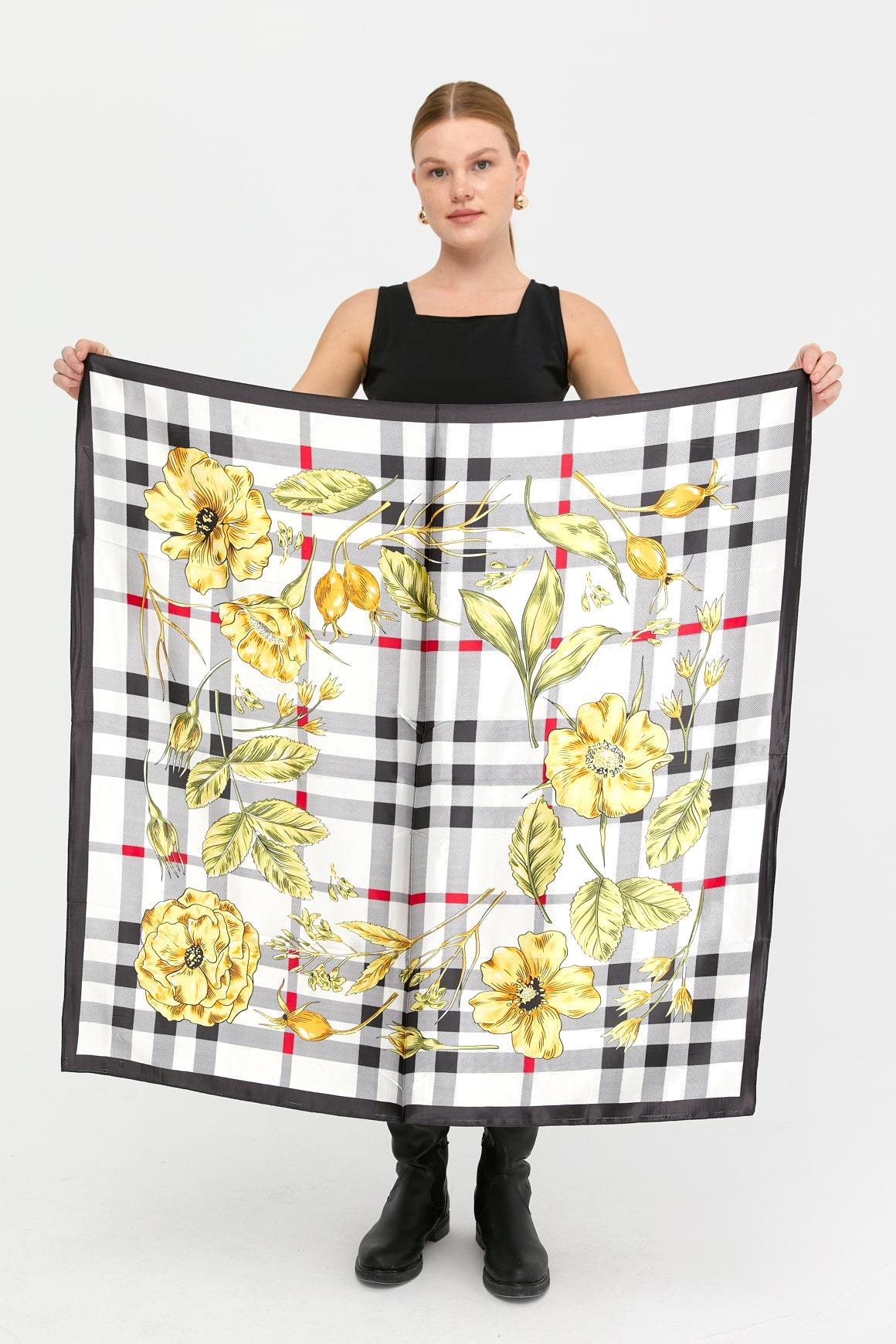 123Özel Tasarım İpek Eşarp 11