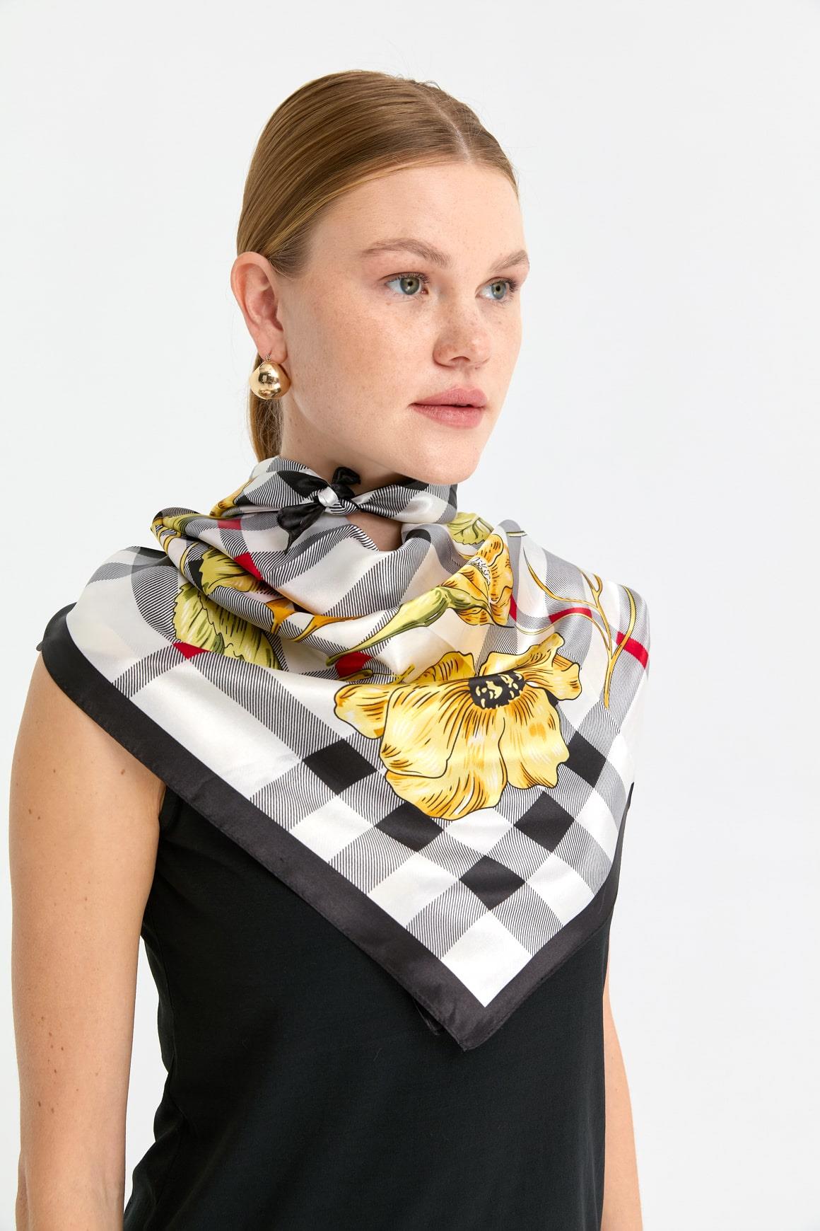 123Özel Tasarım İpek Eşarp 11