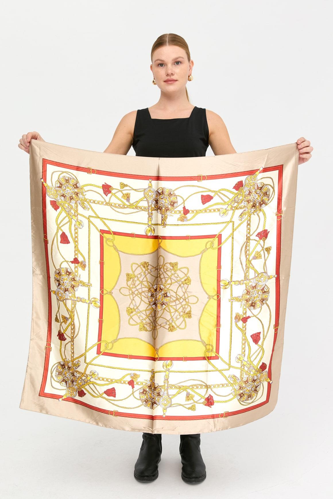 123Özel Tasarım İpek Eşarp 12