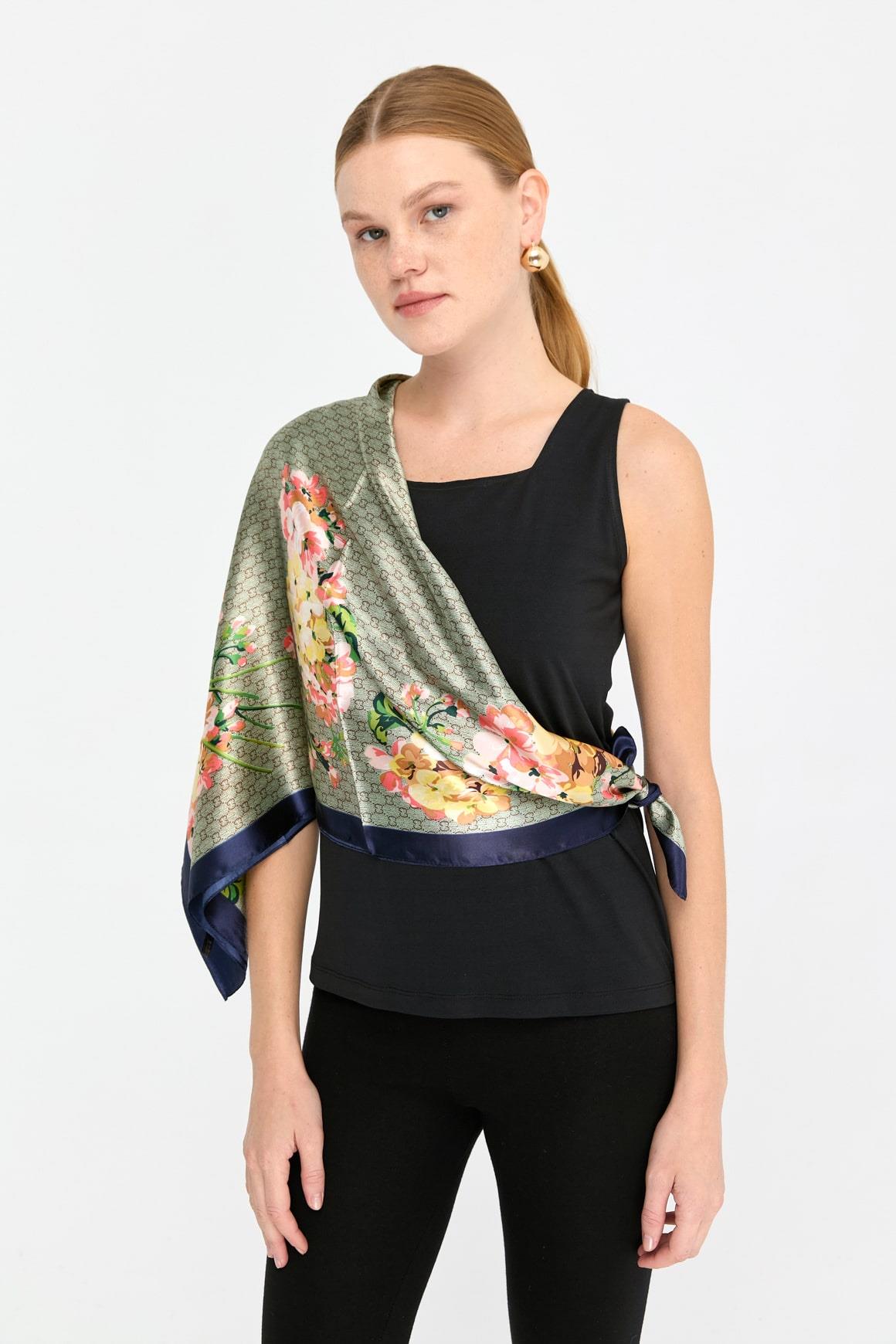 123Özel Tasarım İpek Eşarp 13