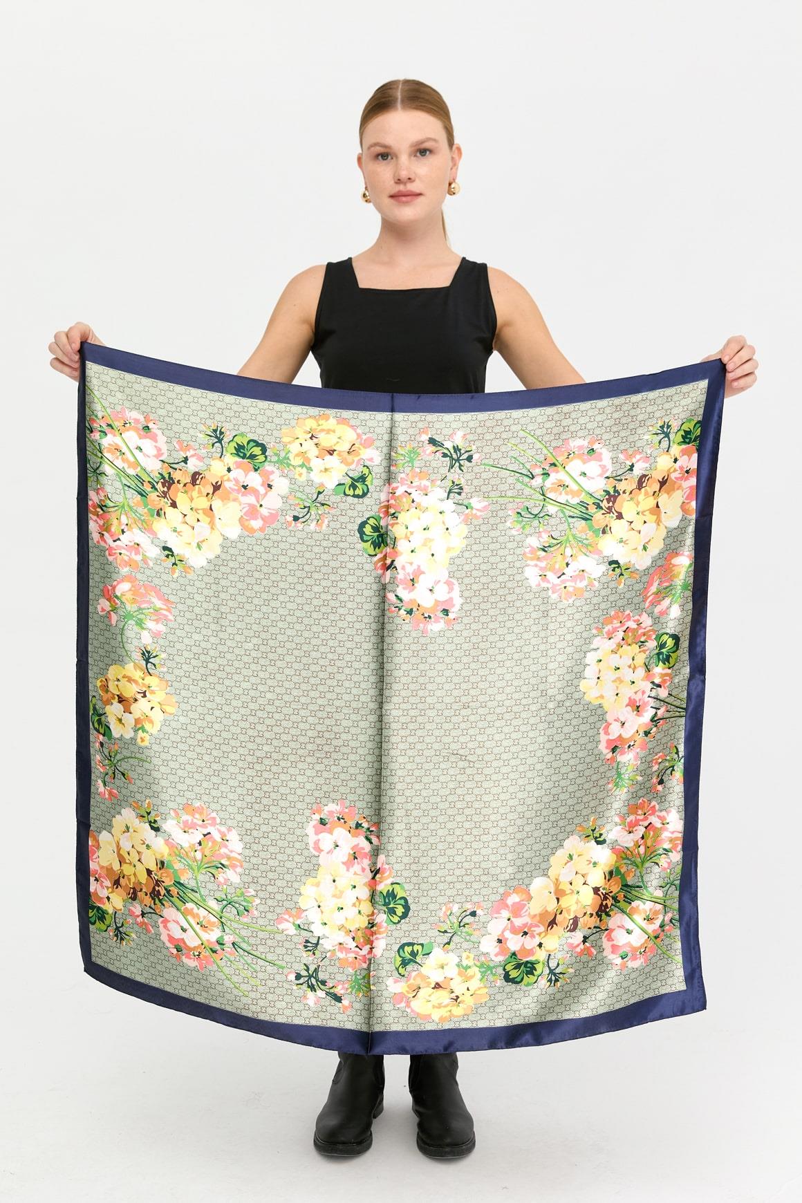 123Özel Tasarım İpek Eşarp 13