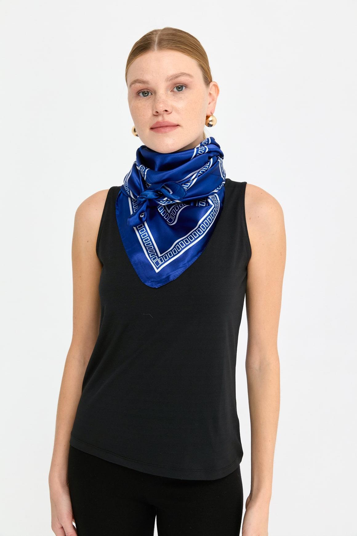 123Özel Tasarım İpek Eşarp 16