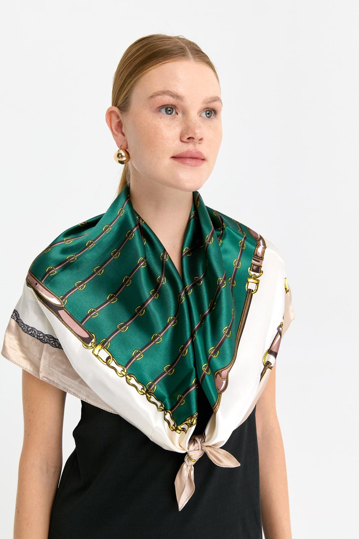 123Özel Tasarım İpek Eşarp 17