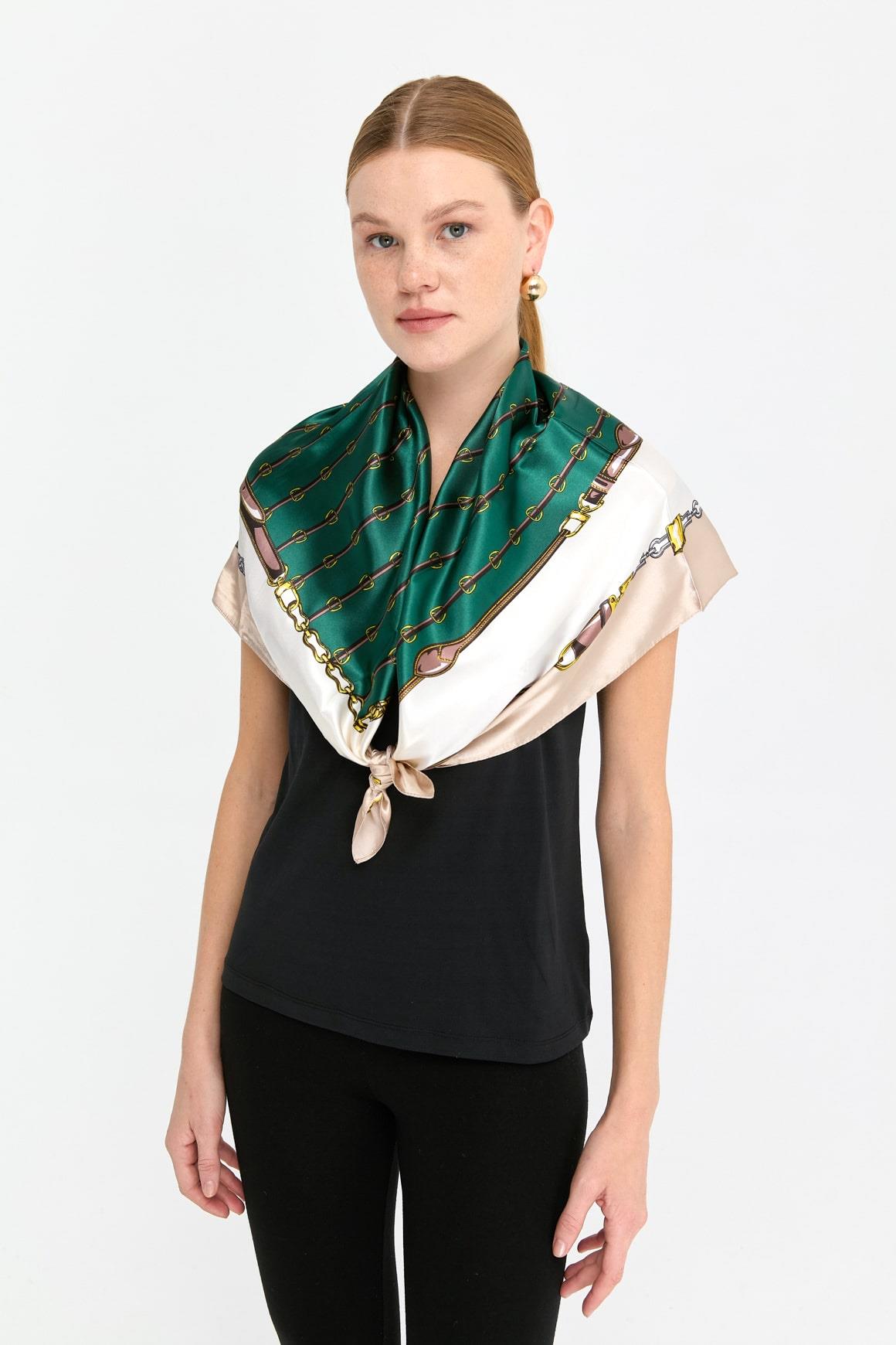 123Özel Tasarım İpek Eşarp 17