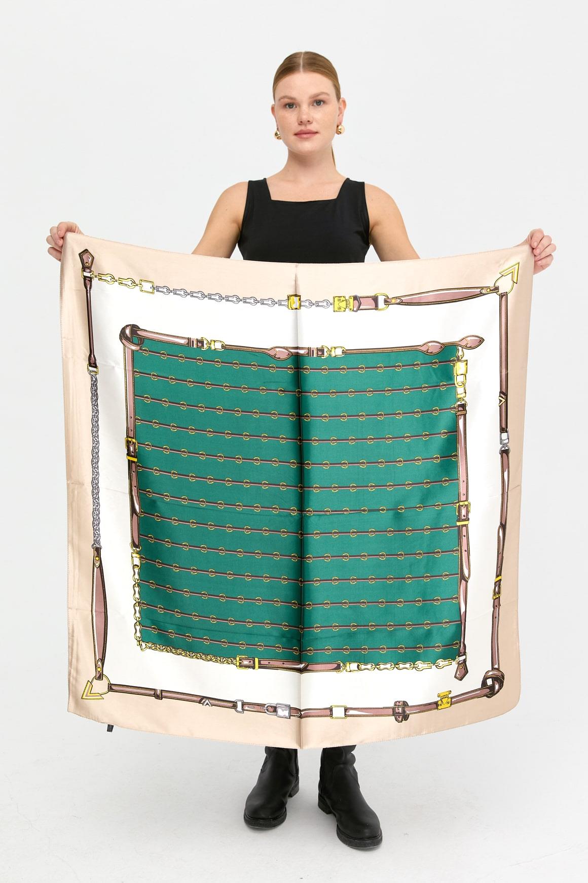 123Özel Tasarım İpek Eşarp 17