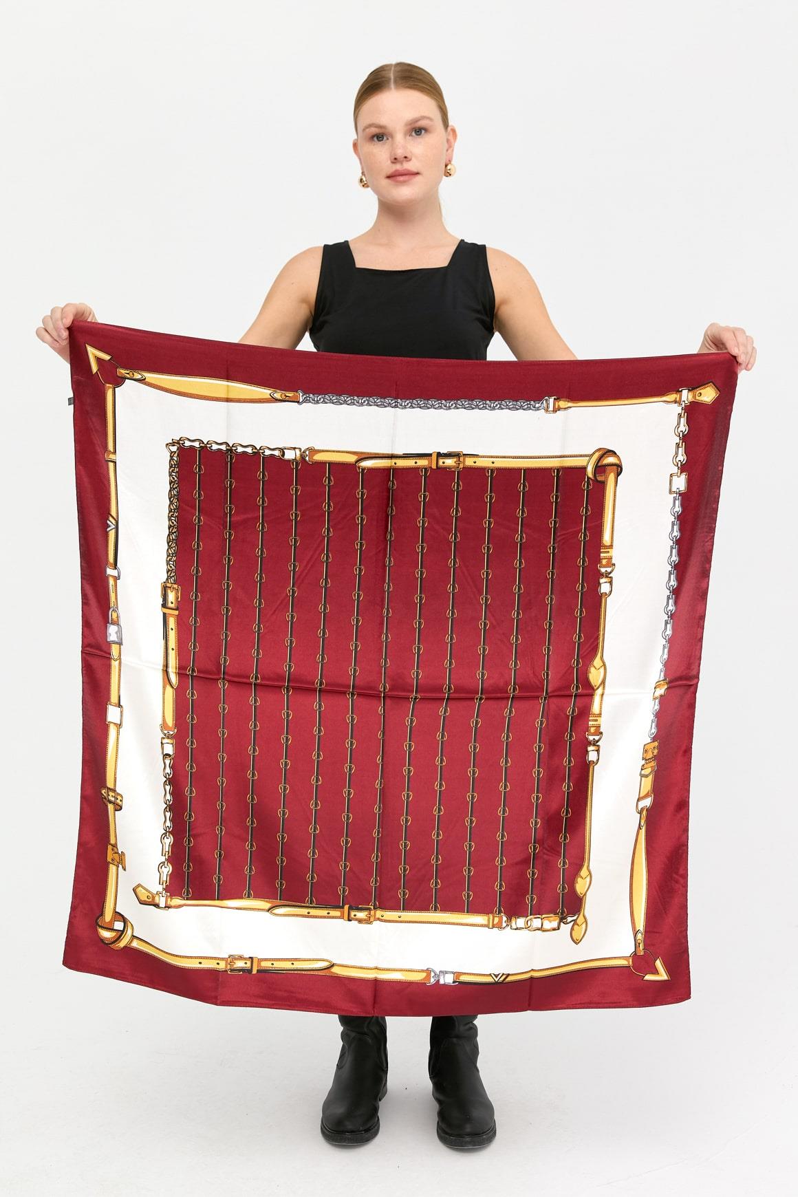 123Özel Tasarım İpek Eşarp 19