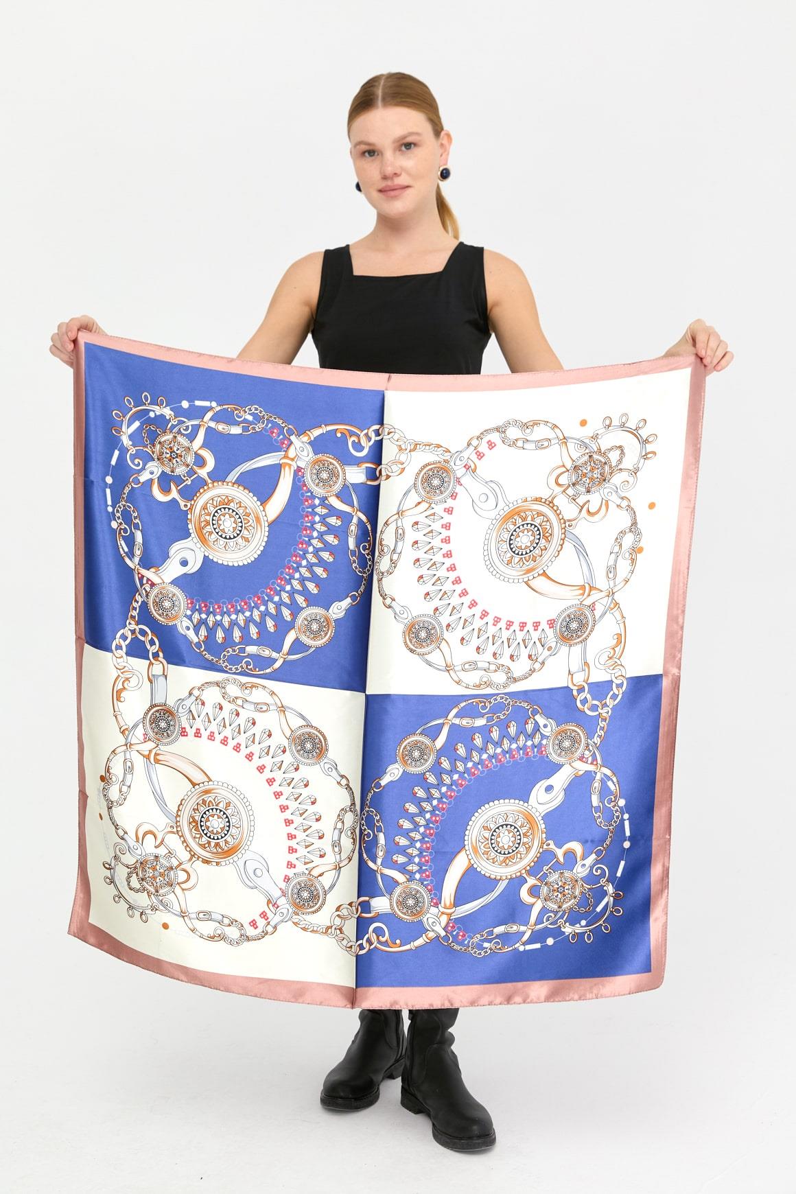 123Özel Tasarım İpek Eşarp 22