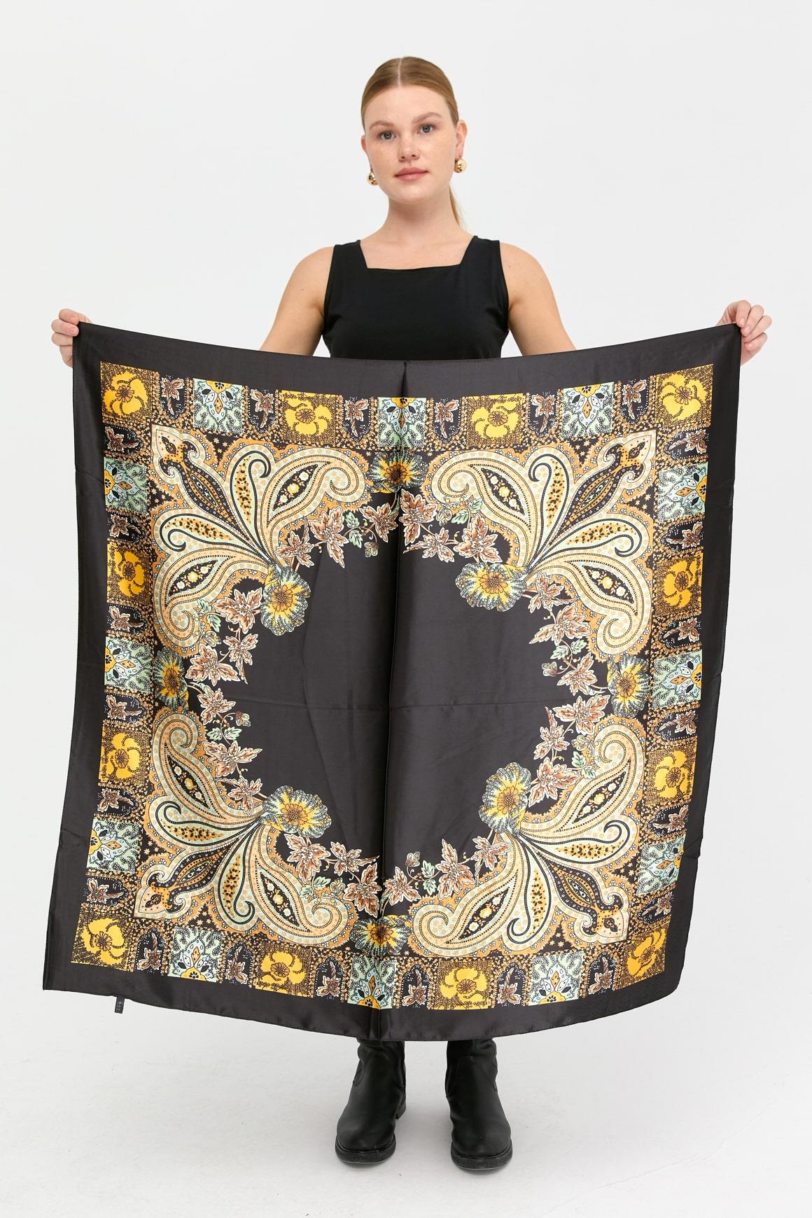 123Özel Tasarım İpek Eşarp 24