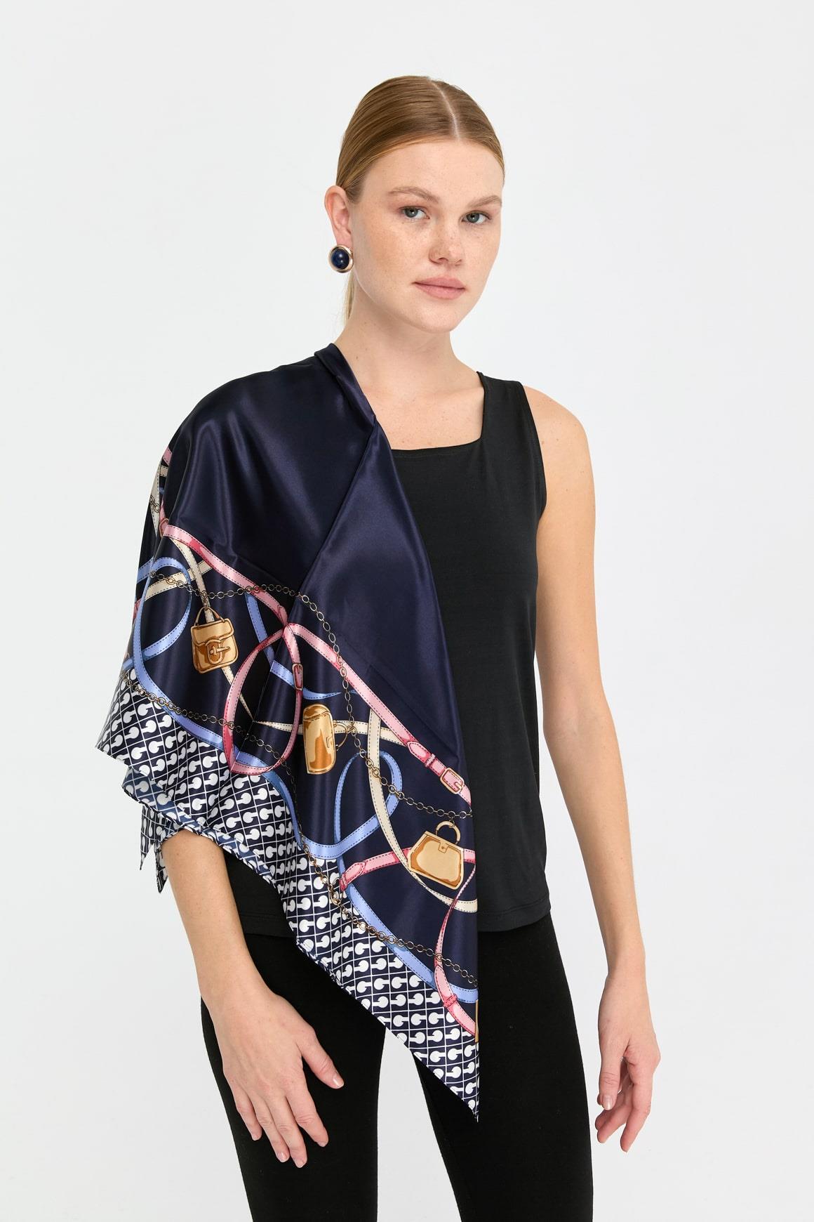 123Özel Tasarım İpek Eşarp 27