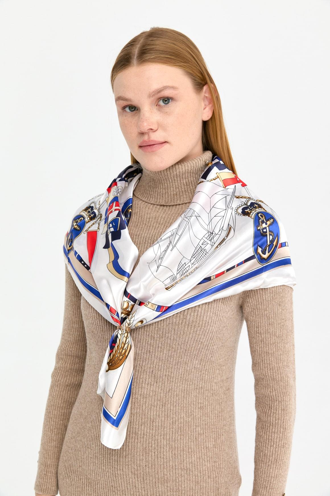 123Özel Tasarım İpek Eşarp 29