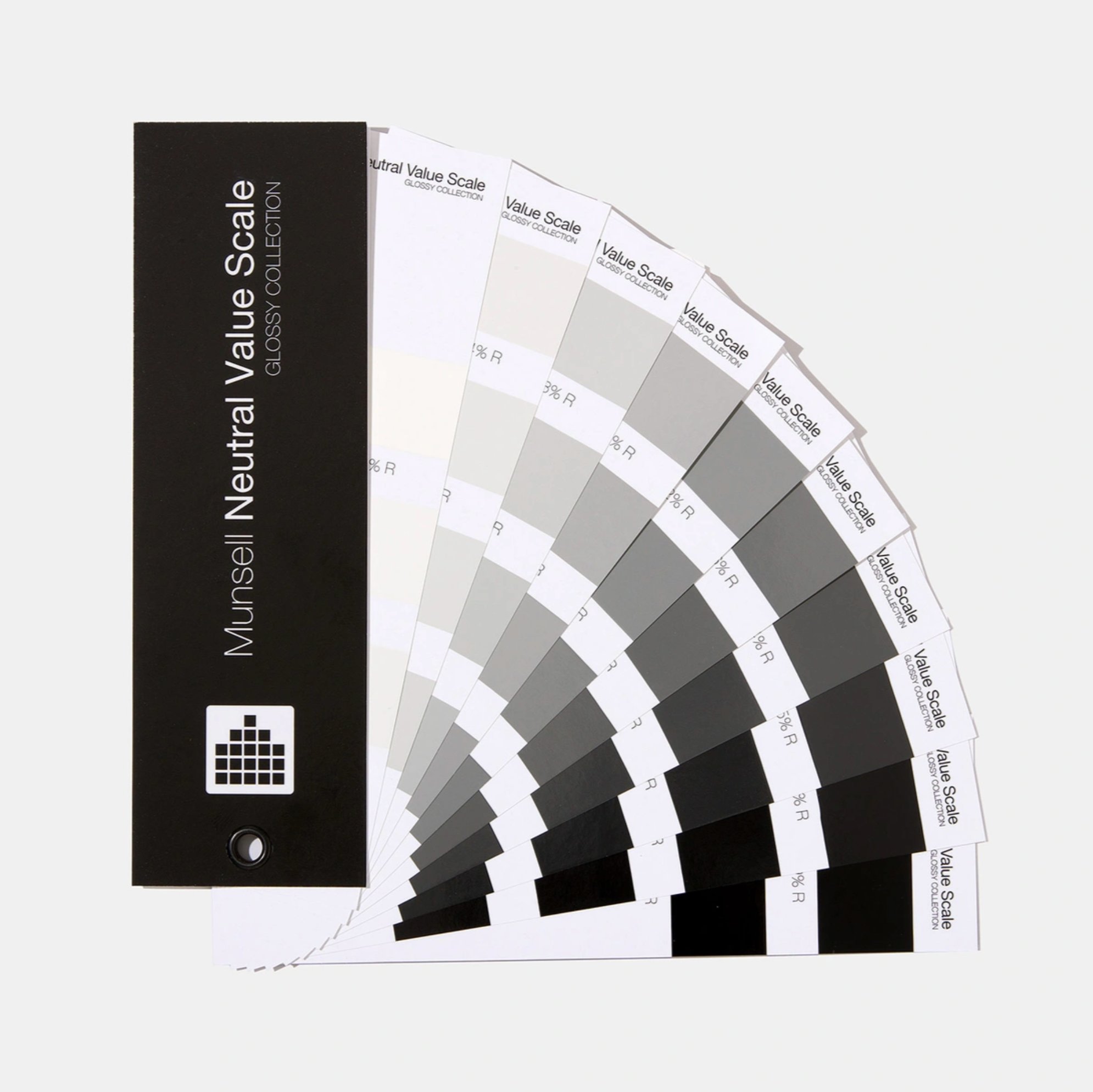 MUNSELL NEUTRAL VALUE SCALE - GLOSSY FINISH 