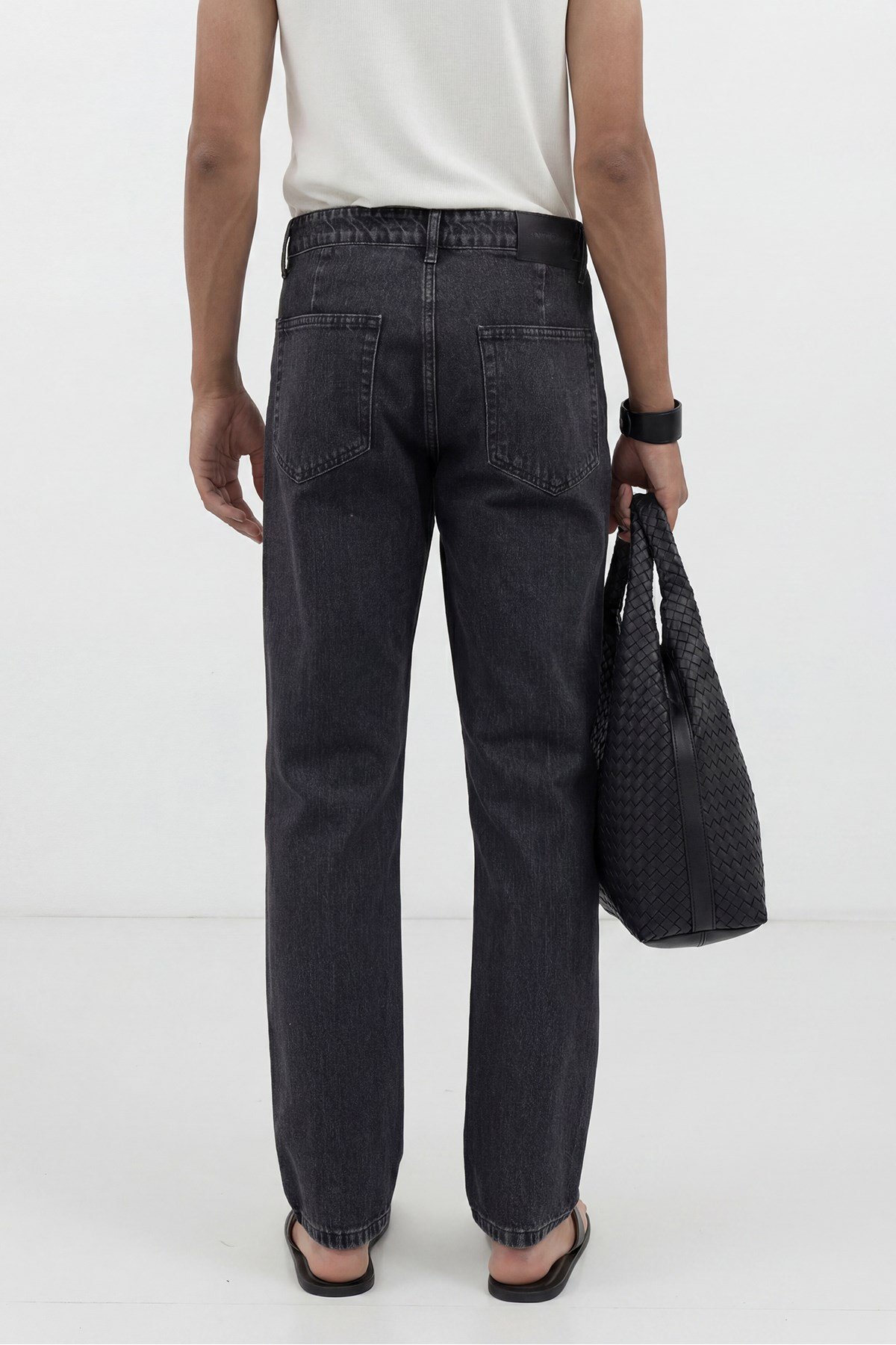 Antioch Antrasit Tapered Fit Erkek Jean