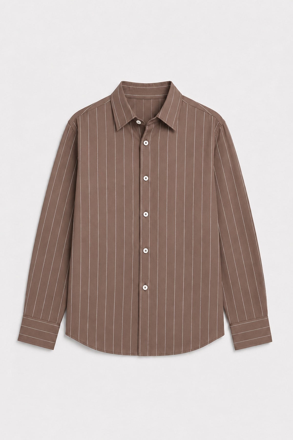 Men's Striped Shirt with Modal Blend