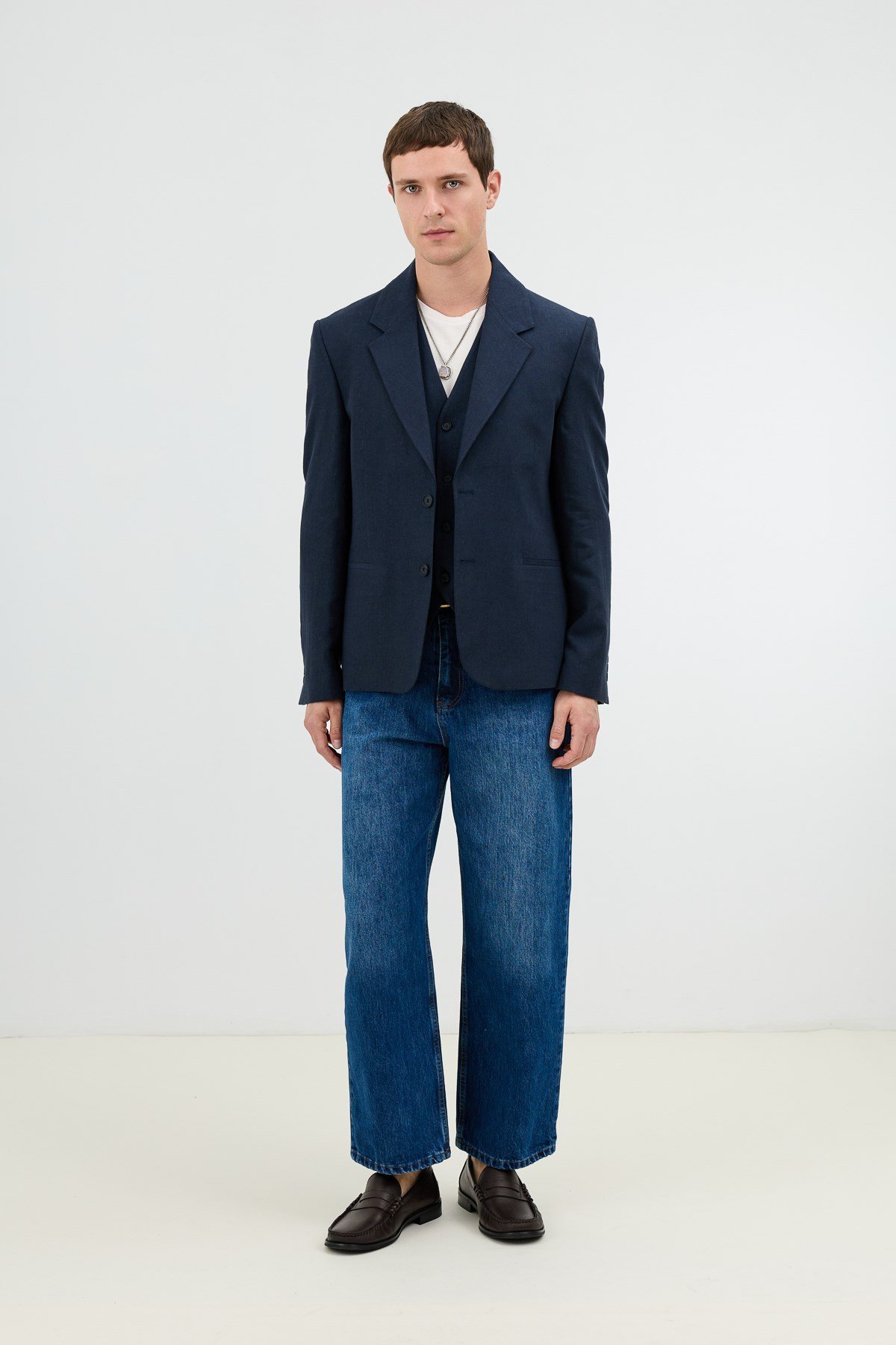 Antioch Mavi Relax Fit Erkek Jean