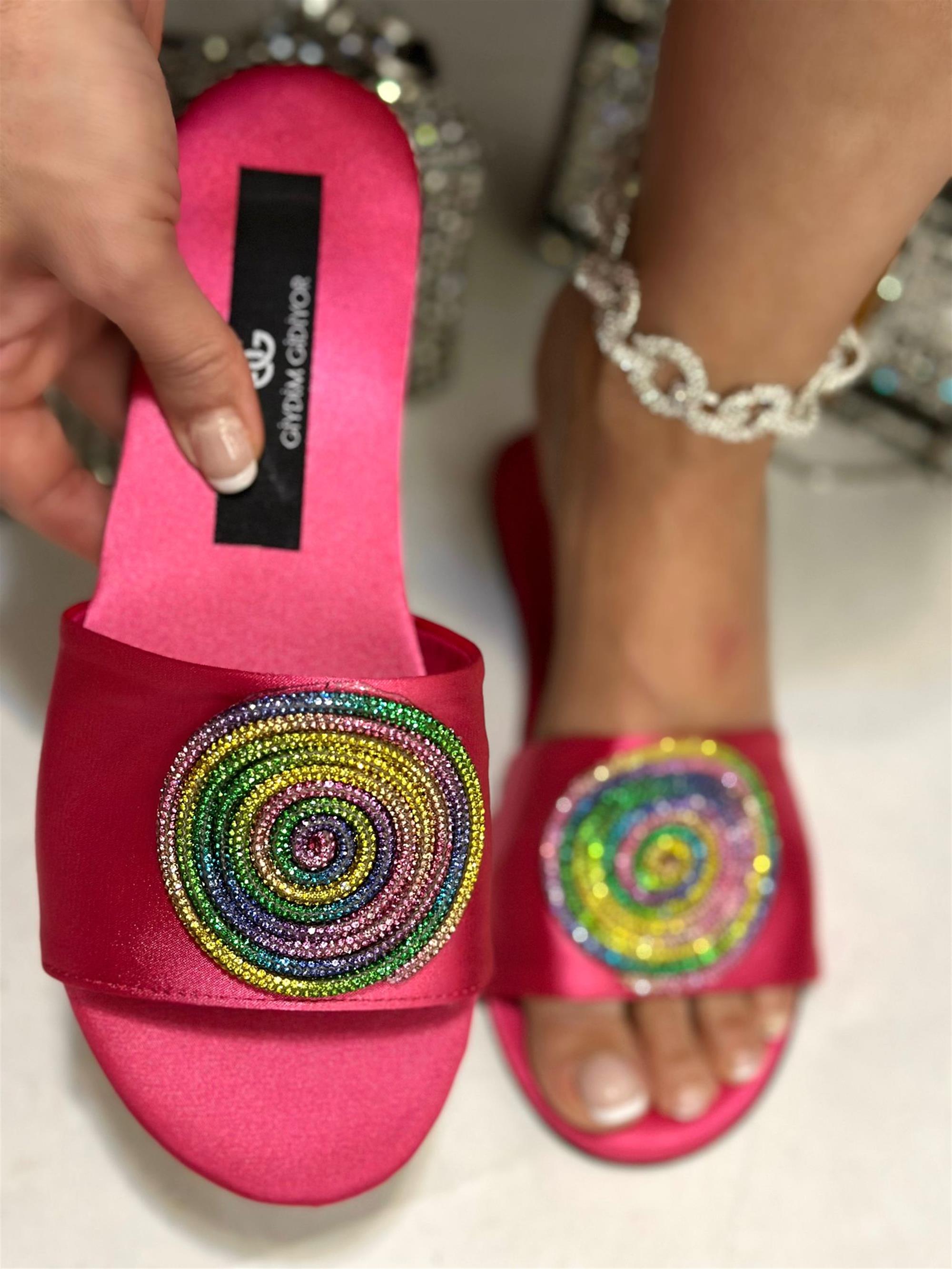 Abby Terlik Kırmızı - KADIN AYAKKABI