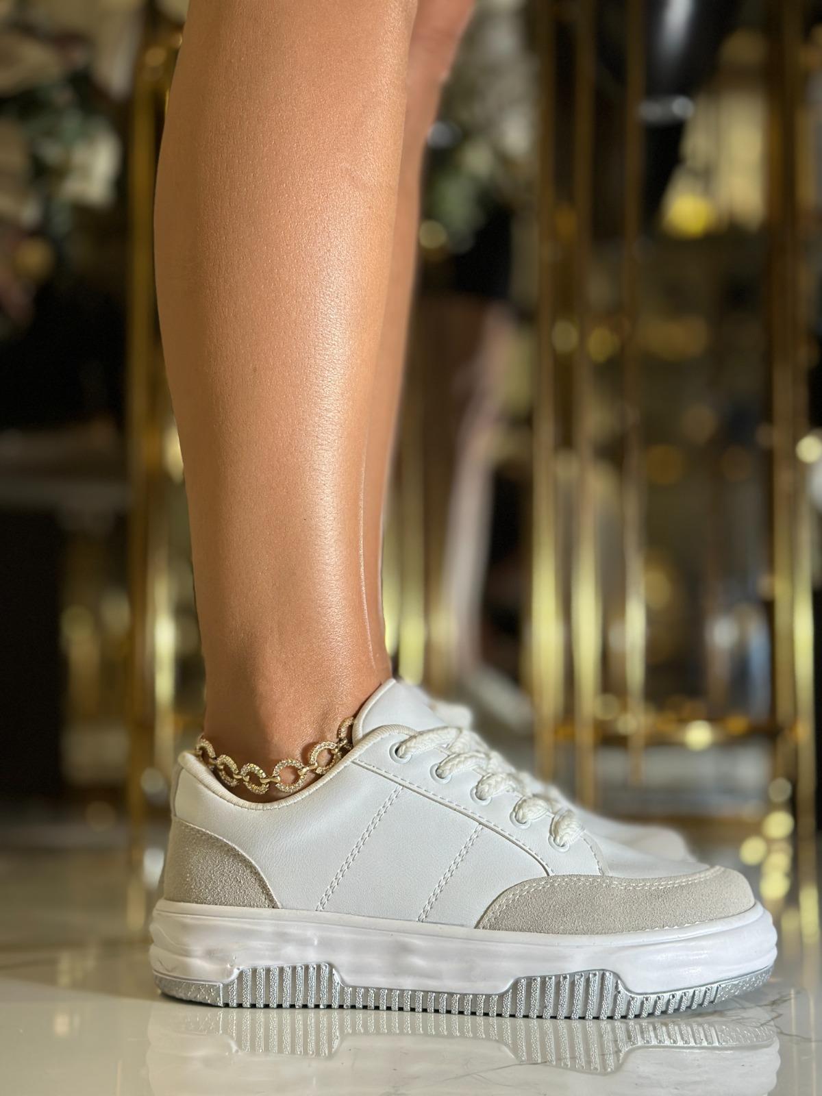 Afife Spor Ayakkabı Beyaz - WOMAN SHOES