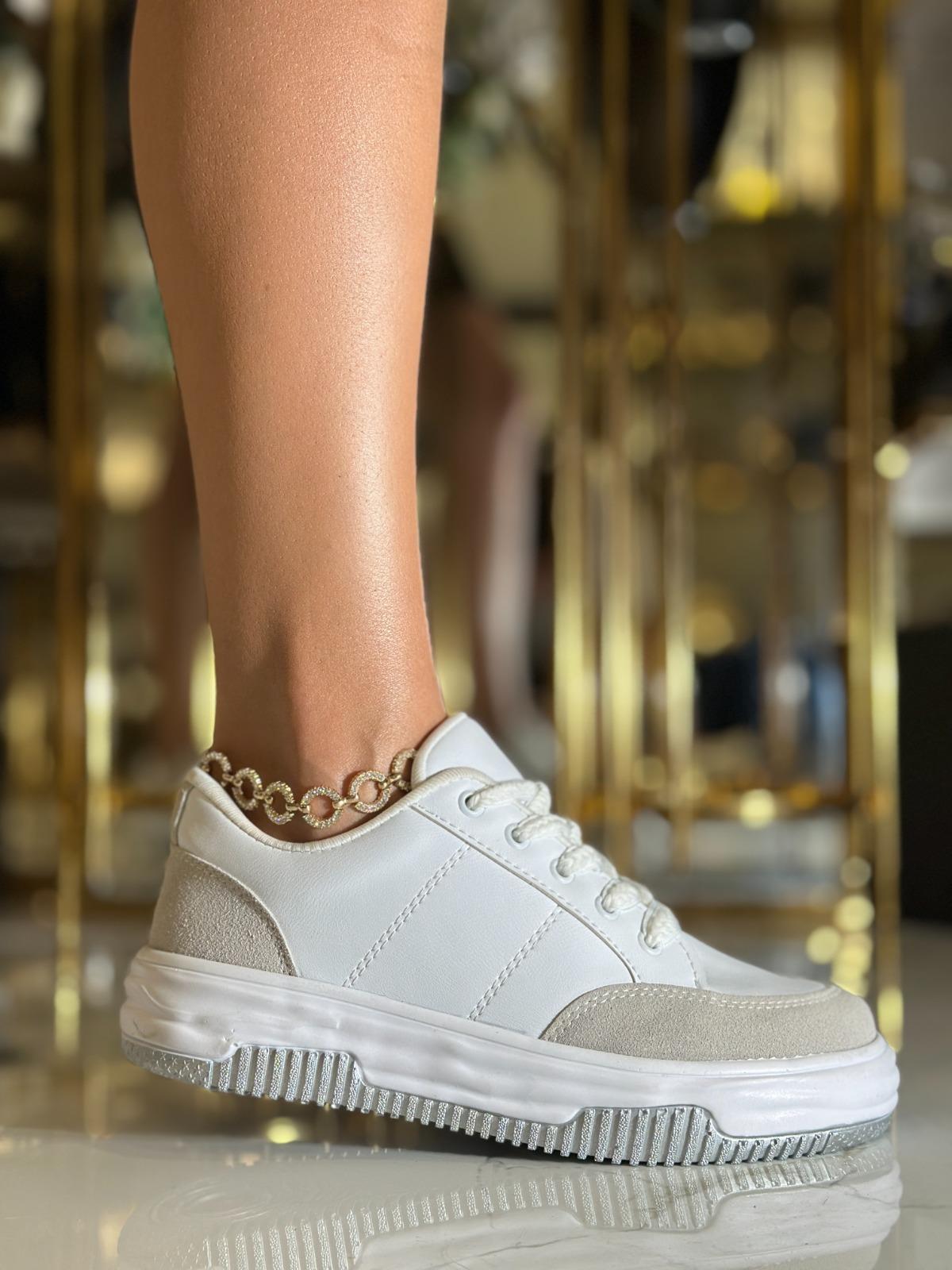 Afife Spor Ayakkabı Beyaz - WOMAN SHOES