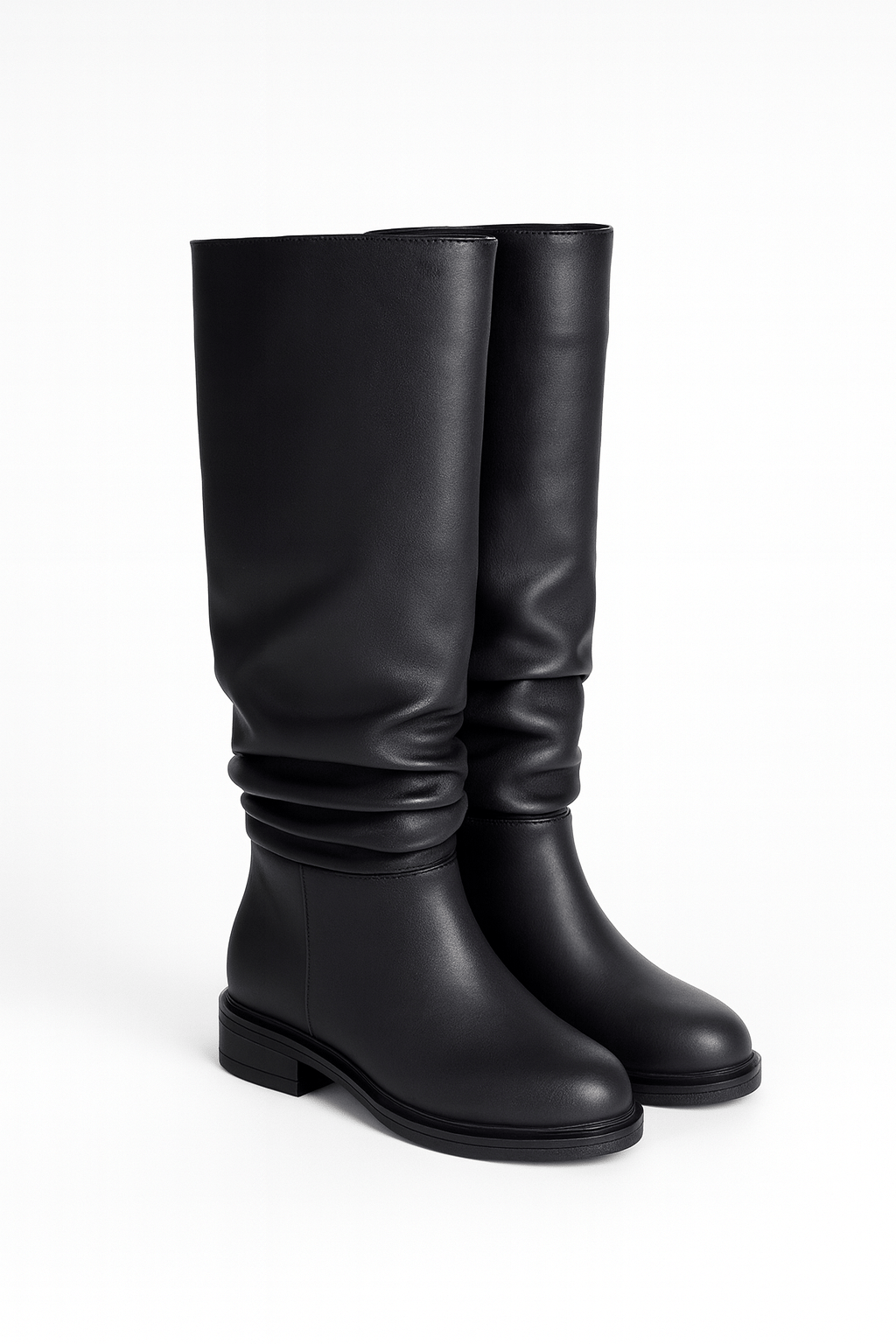 Amirans Çizme Siyah - Düz Çizme