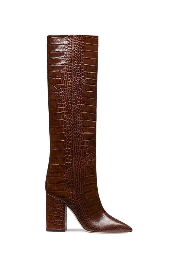 Anja Long Boot Brown - Topuklu Çizme