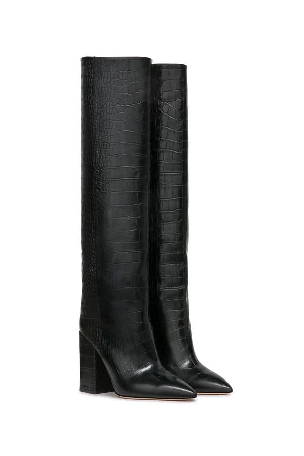 Anja Çizme Siyah - Long Boots