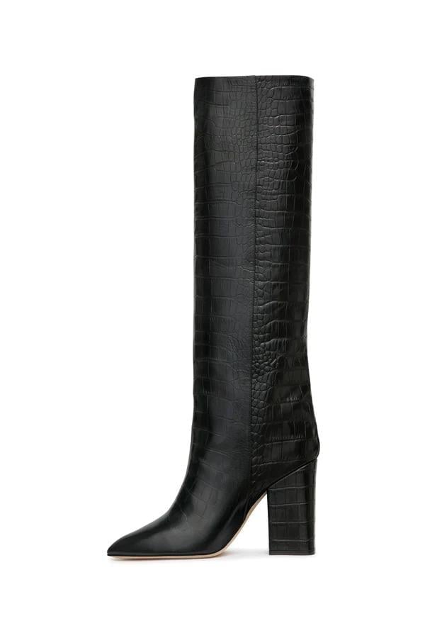 Anja Çizme Siyah - Long Boots