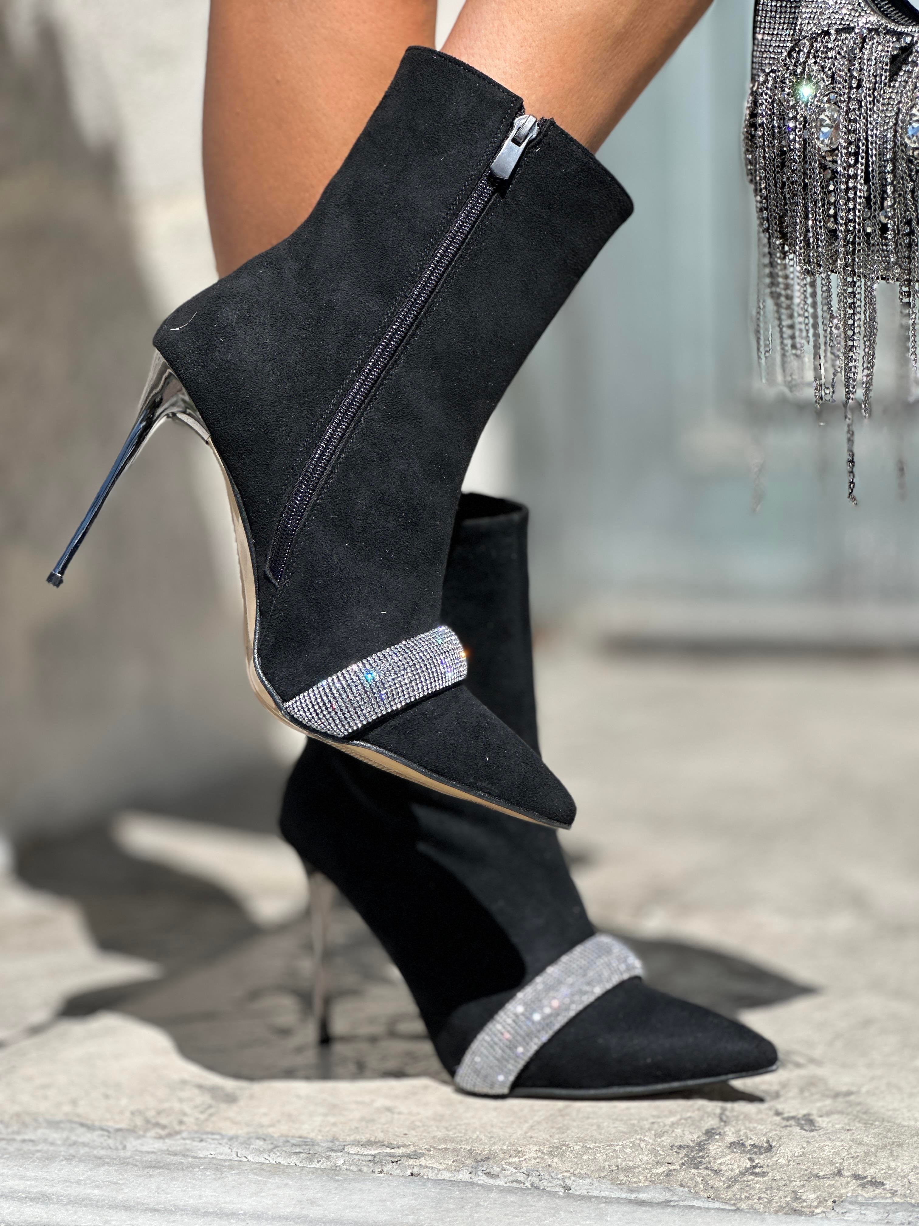 Benate Süet Bot Siyah - BOT