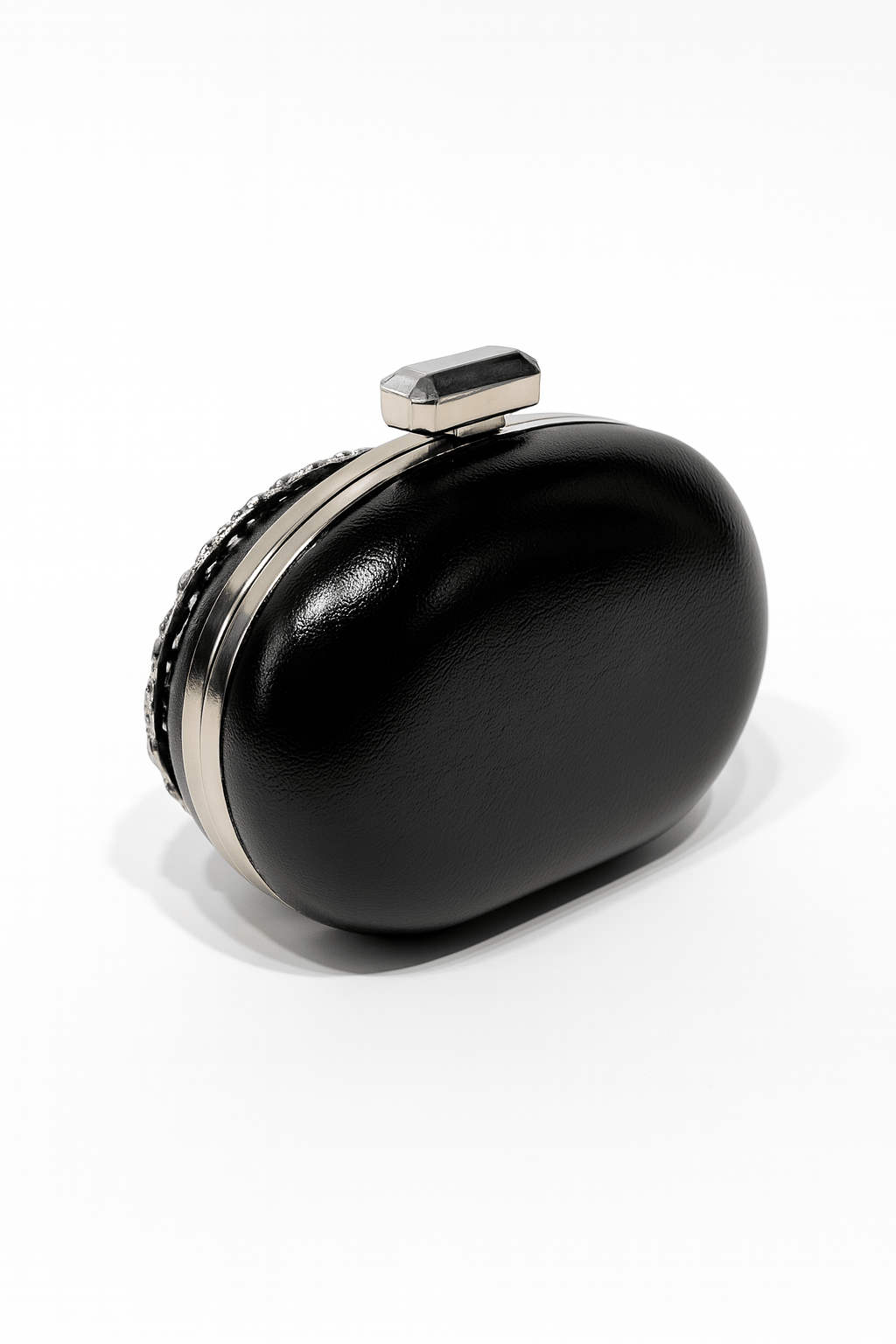 Black Luxury Kristal Çanta - Portföy Çanta