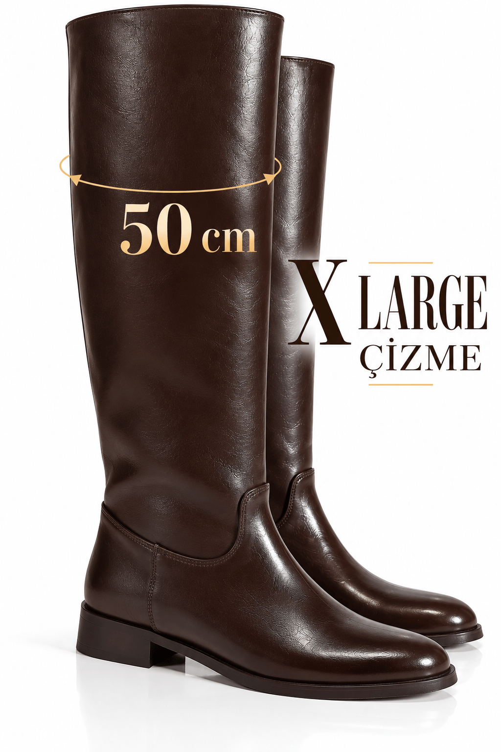 Bloke X Large Çizme Koyu Kahve - 