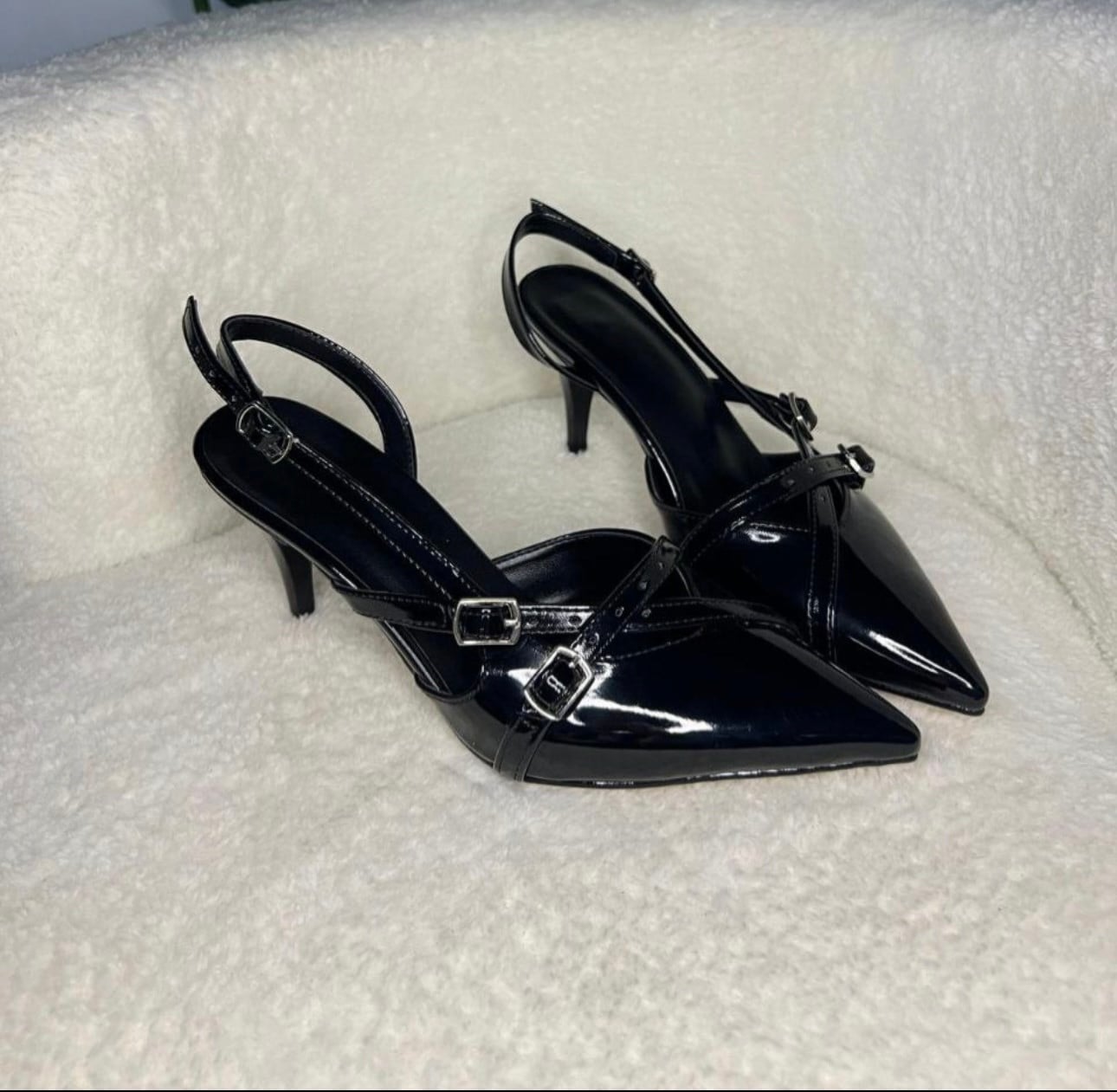Brenda Topuklu Stiletto Siyah - Stiletto
