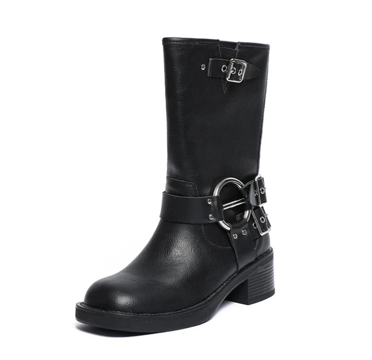 Bronte Bot Siyah - WOMAN SHOES