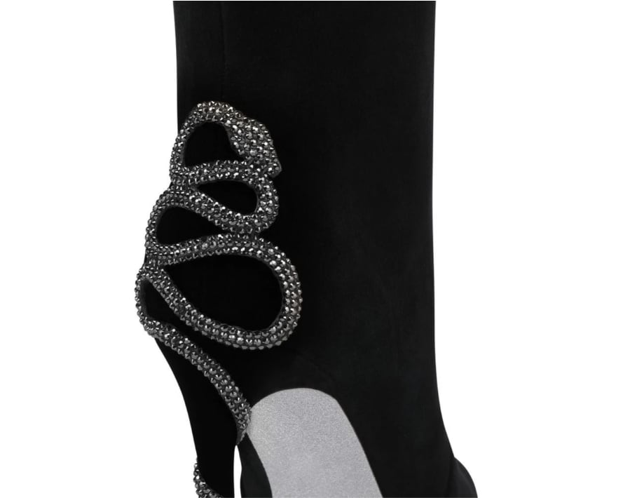 Brooke Süet Çizme Siyah - KADIN AYAKKABI