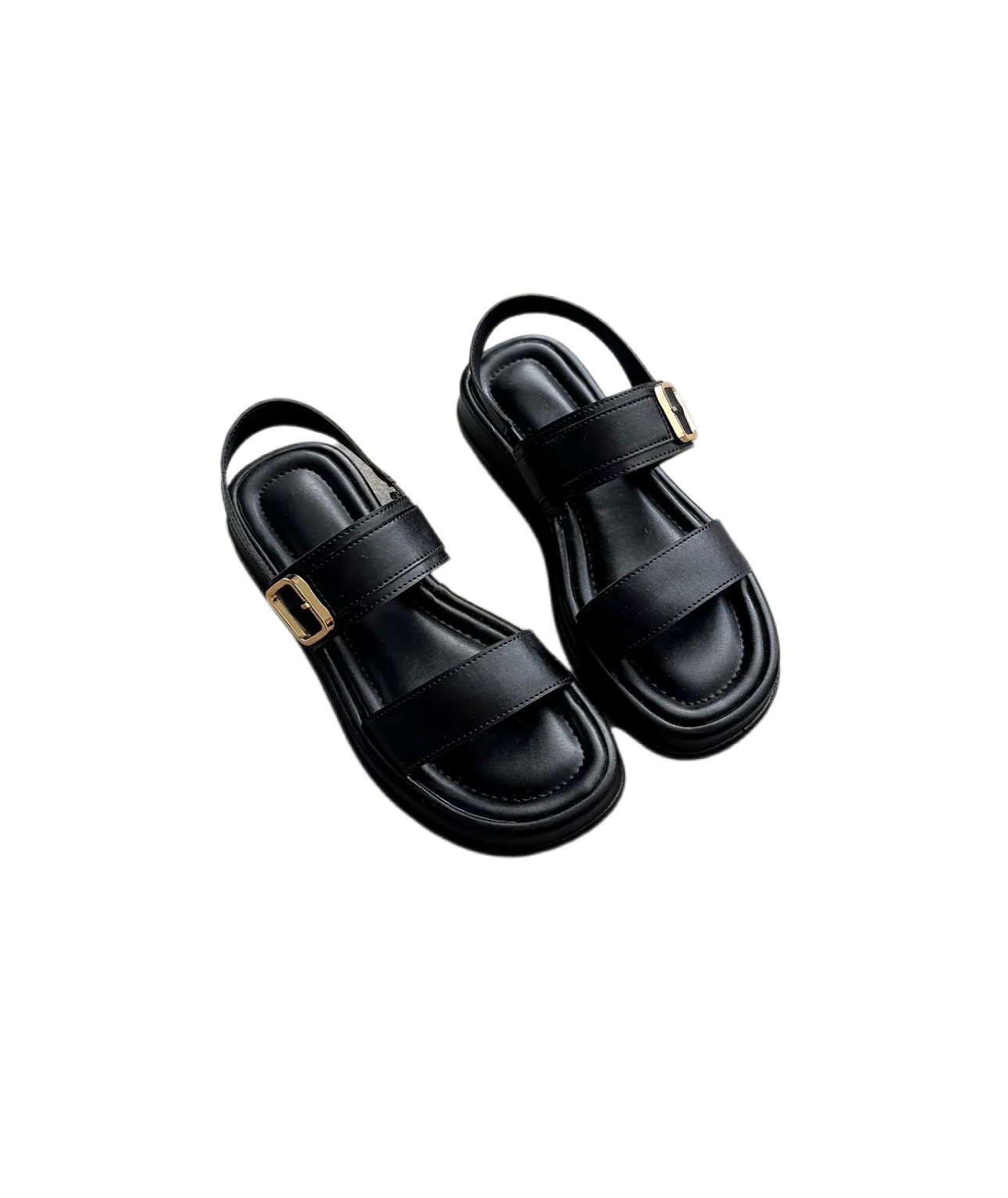 Bumble Yumuşak Tabanlı Sandalet Siyah - KADIN AYAKKABI