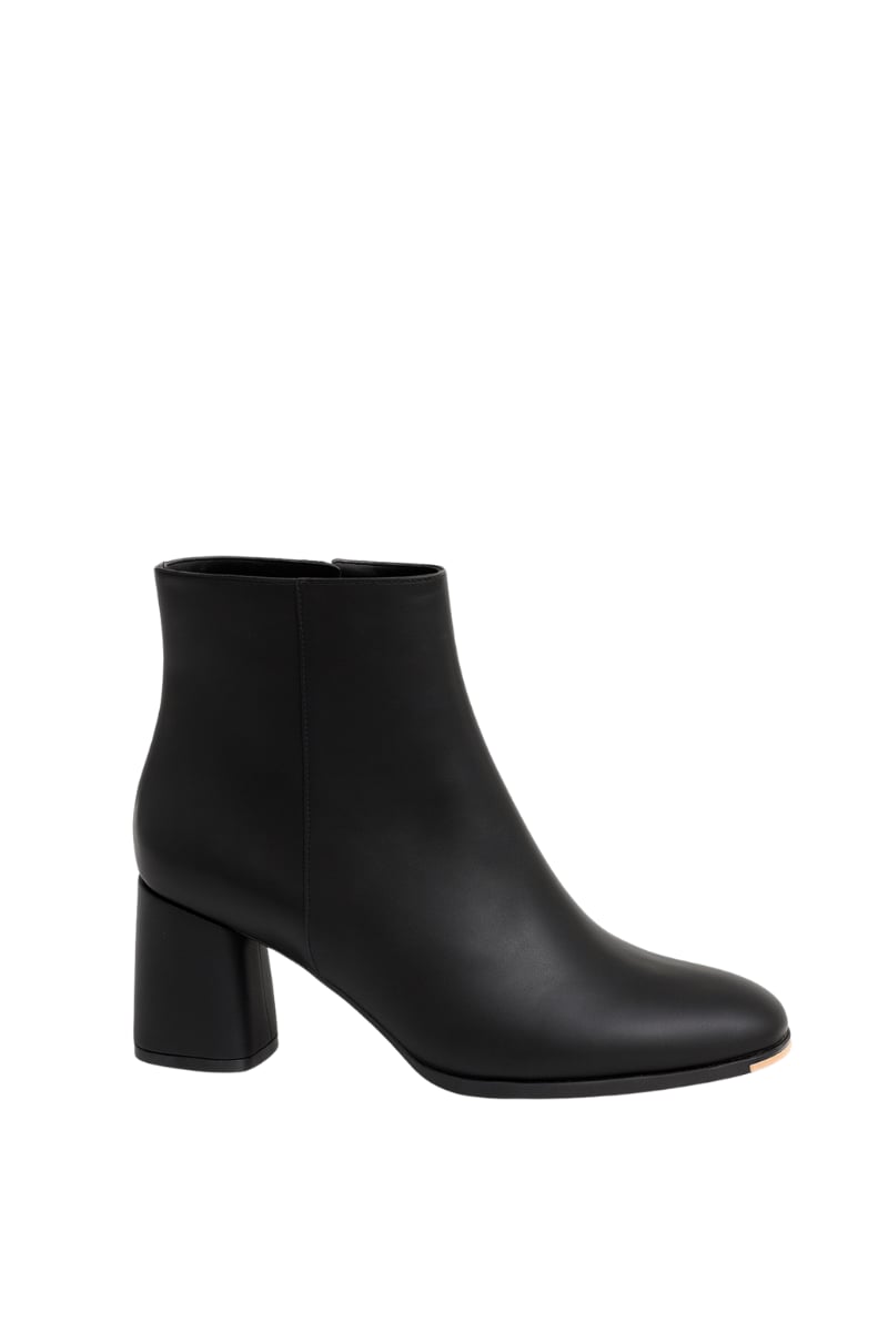 Cass Bot Siyah - Topuklu Bot