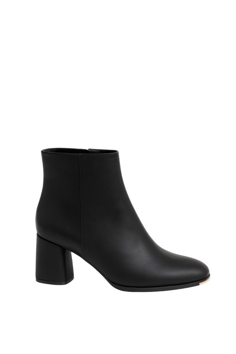 Cass Bot Siyah - Topuklu Bot