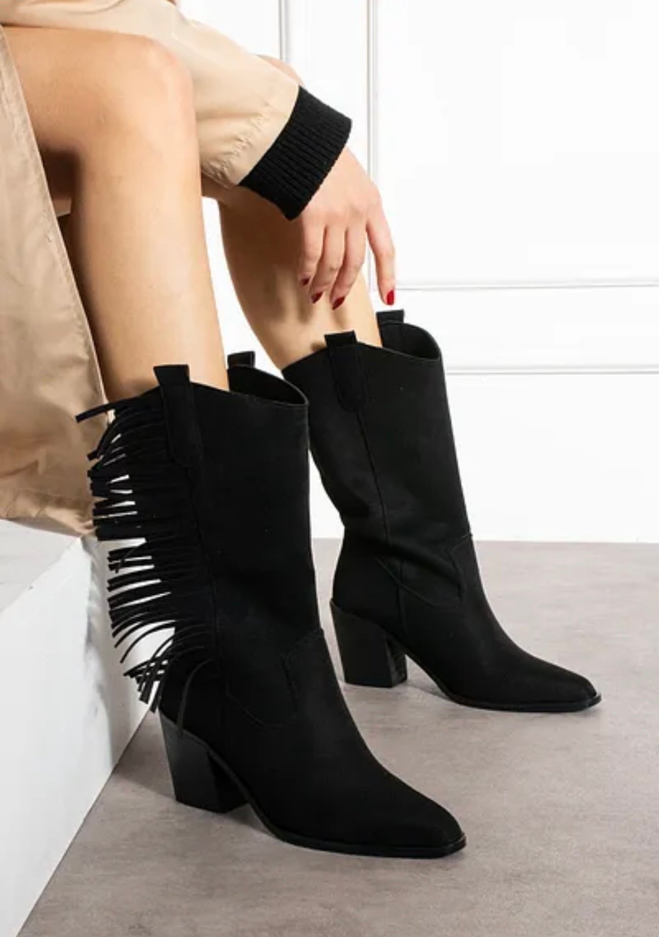 Comets Süet Bot Siyah - ANKLE BOOTS