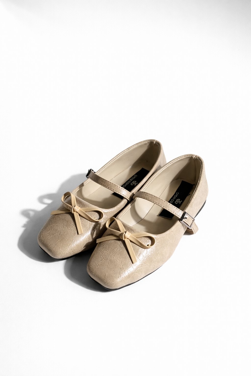 Corvello Babet Bej - Düz Babet