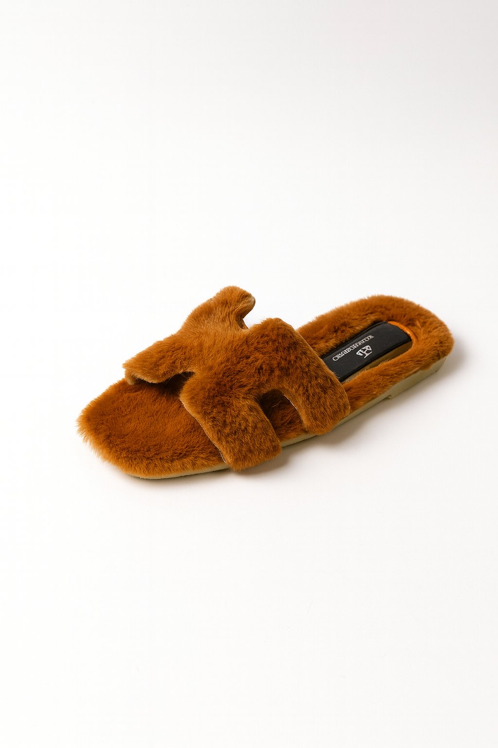 Cozzy Peluş Terlik Taba - Kışlık Terlik